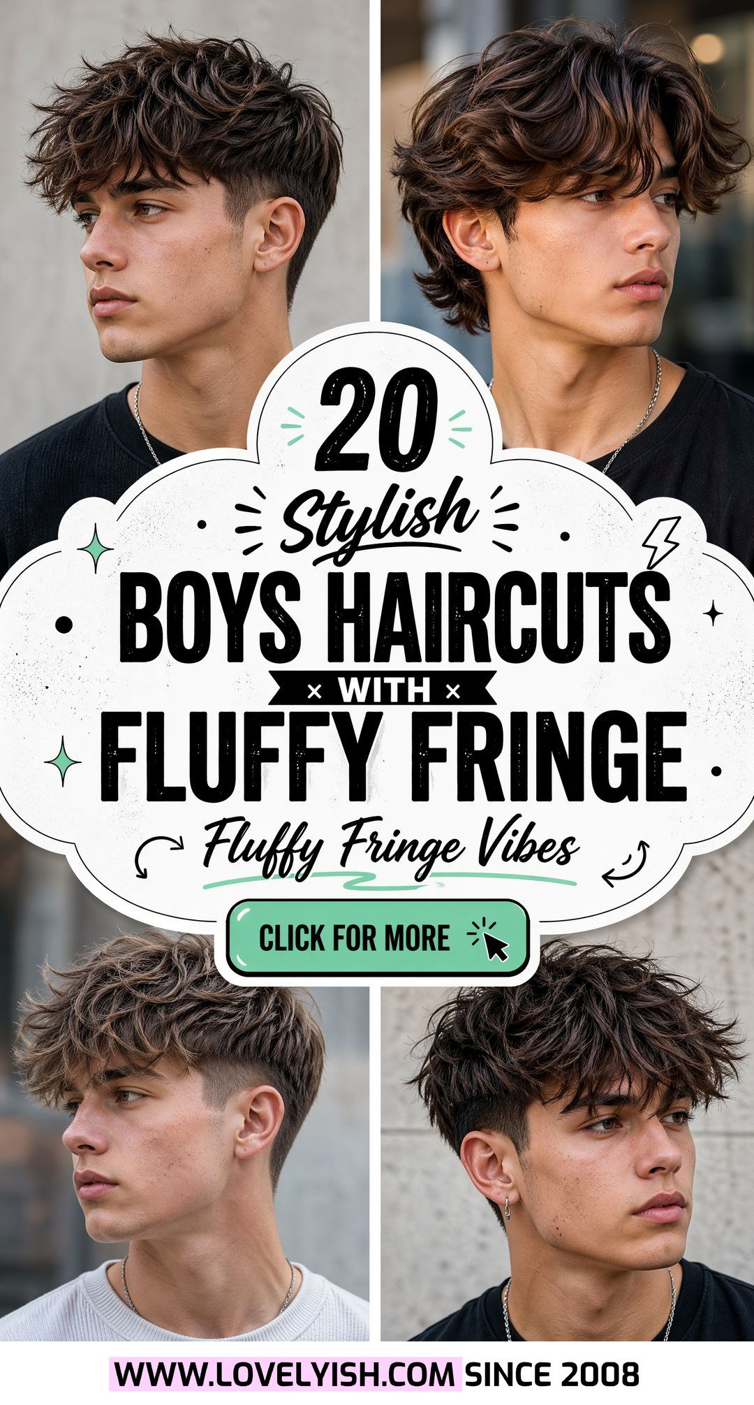 20 Stylish Boys Haircut With Fluffy Fringe Looks To Try Now - 20 Stylish Boys Haircut With Fluffy Fringe Looks To Try Now