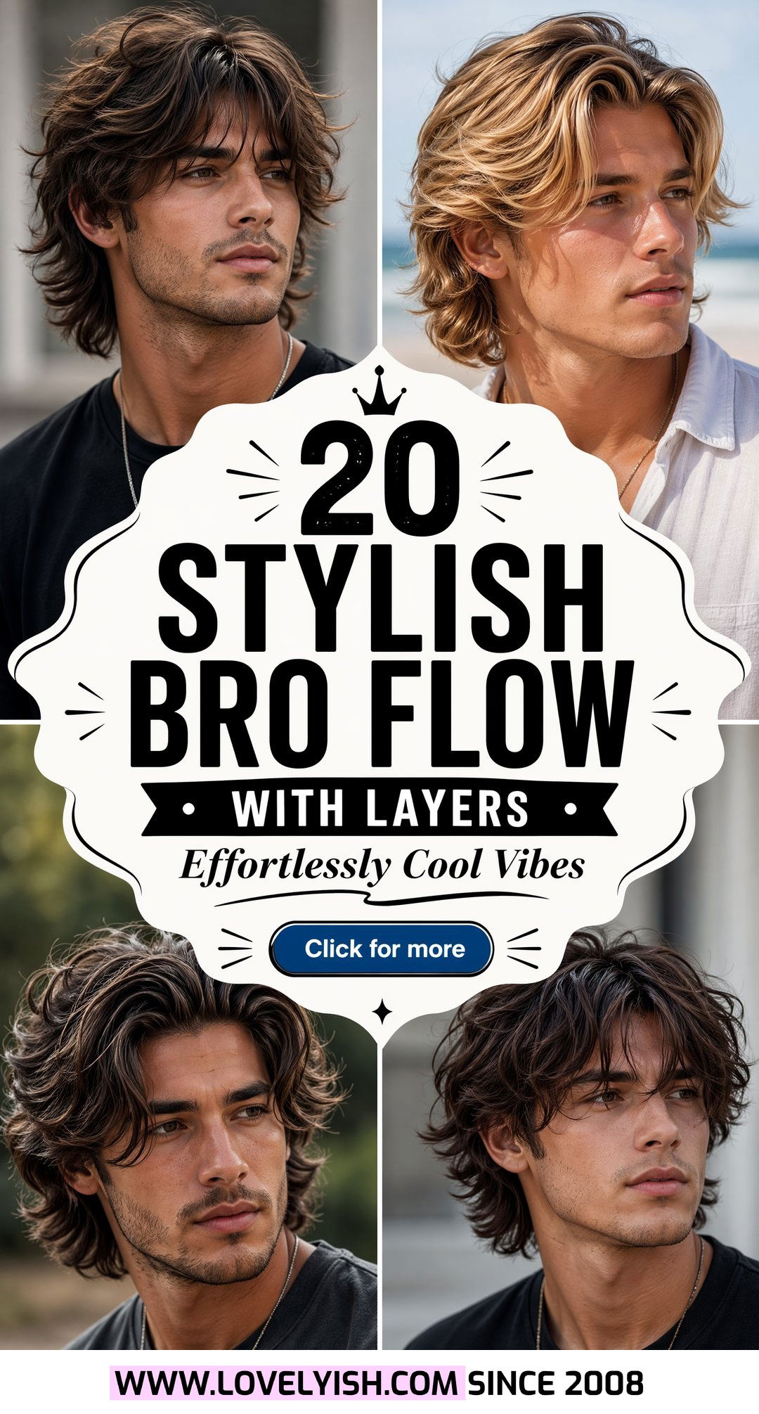 20 Stylish Bro Flow With Layers Men Will Love This Year - 20 Stylish Bro Flow With Layers Men Will Love This Year