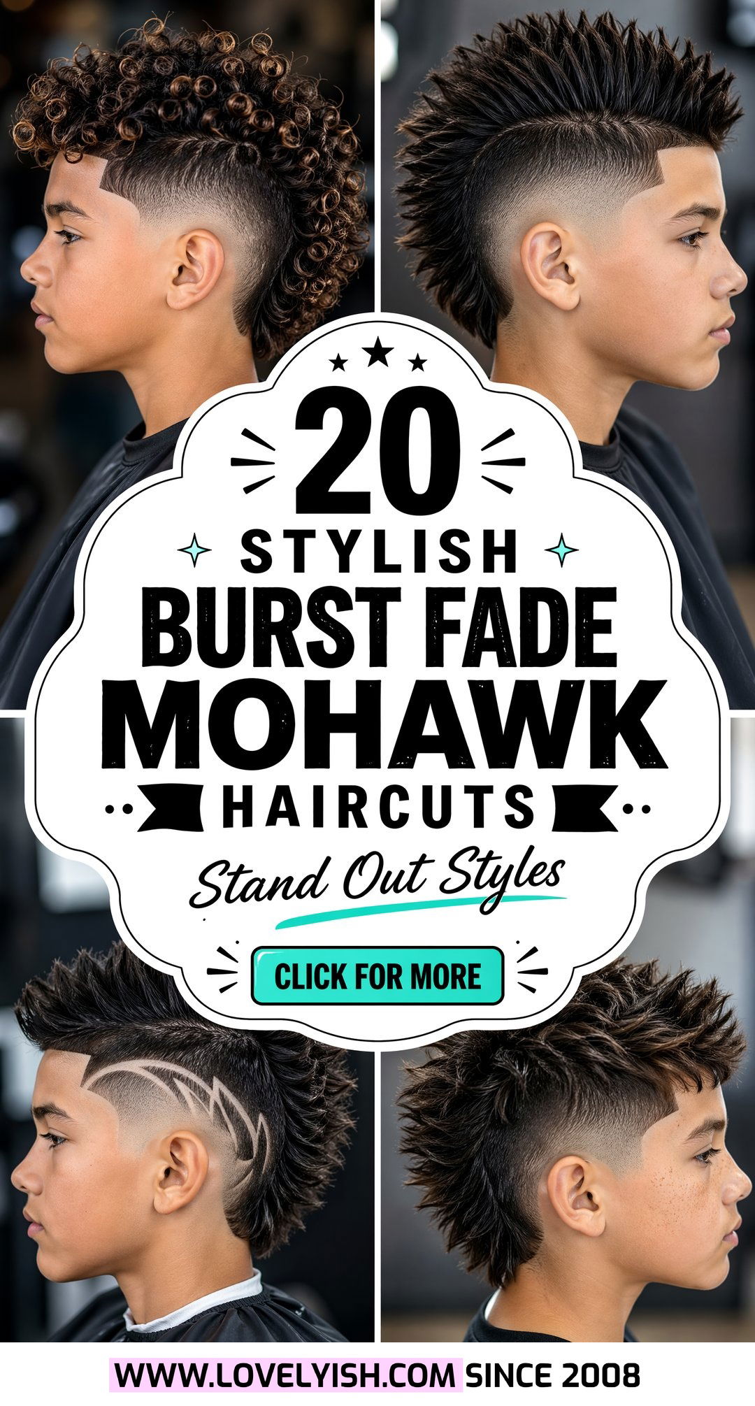 20 Stylish Burst Fade Mohawk Haircuts For Boys To Stand Out - 20 Stylish Burst Fade Mohawk Haircuts For Boys To Stand Out