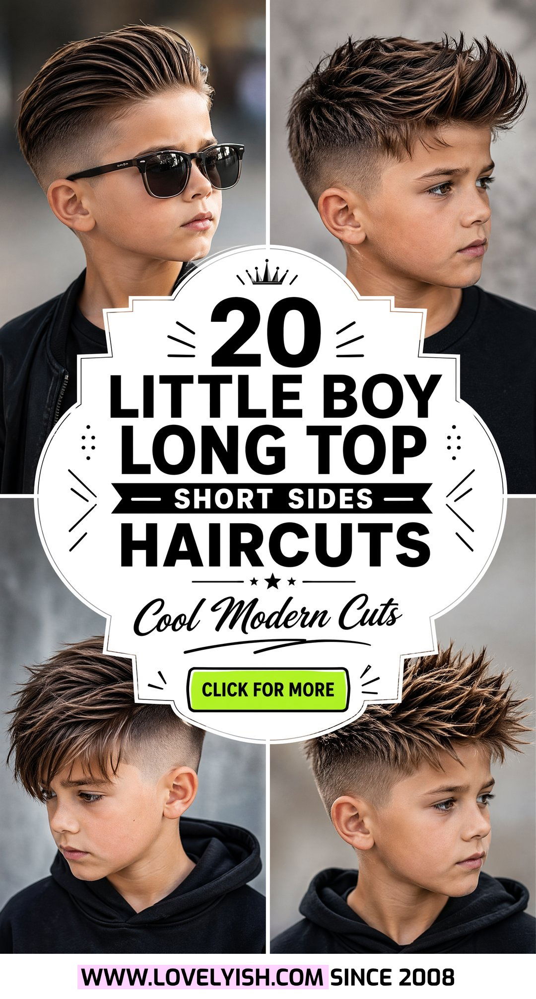 20 Stylish Little Boy Long Top Short Sides Haircut Ideas - 20 Stylish Little Boy Long Top Short Sides Haircut Ideas