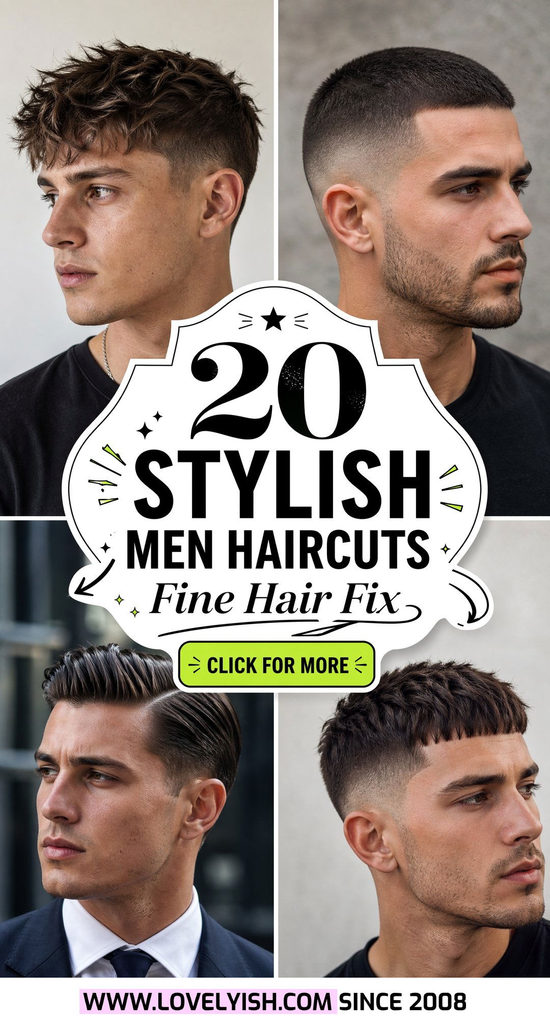 20 Stylish Men Haircut Ideas for Fine Hair to Try Right Now - 20 Stylish Men Haircut Ideas for Fine Hair to Try Right Now