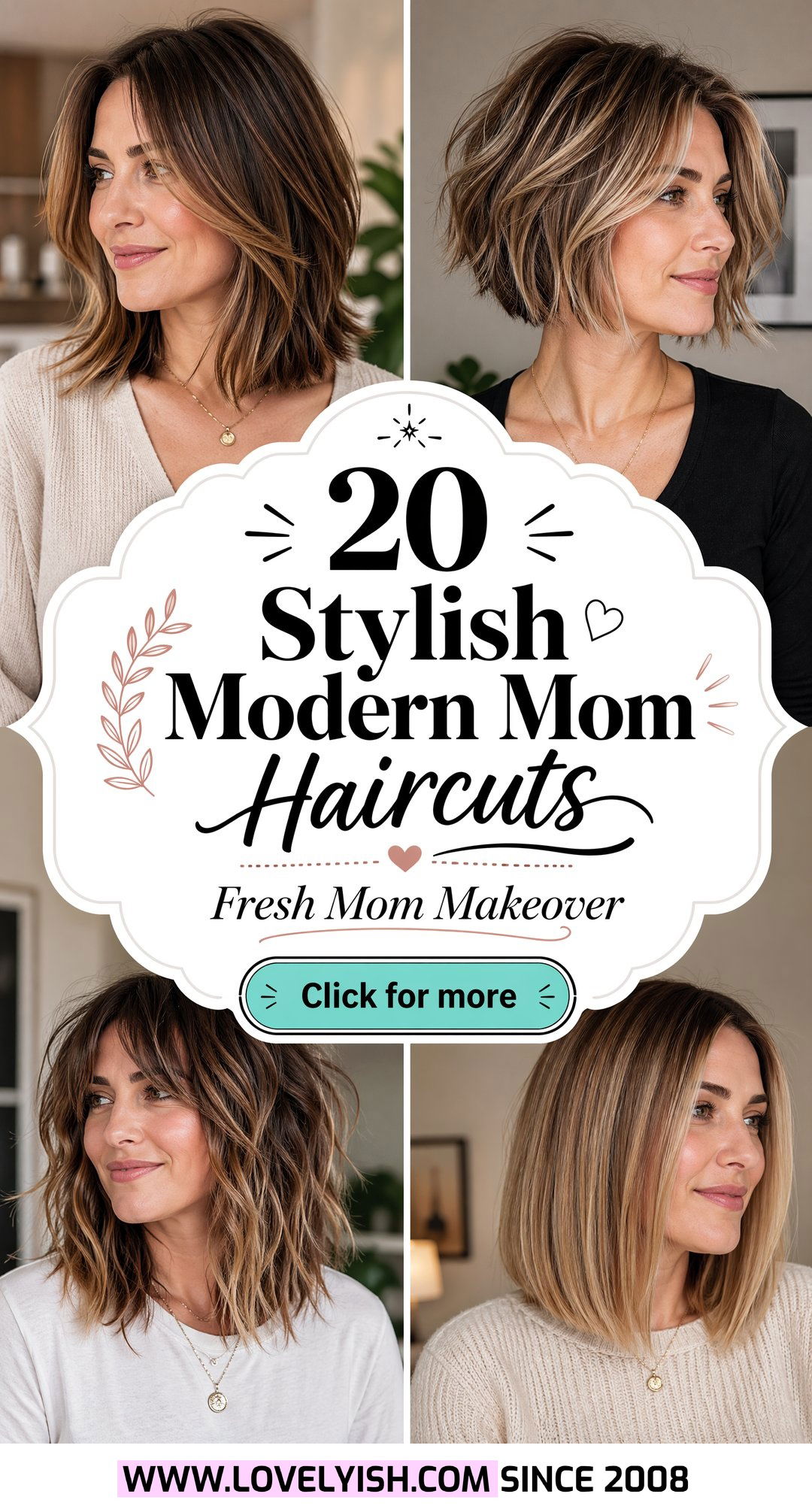 20 Stylish Modern Mom Haircut for Thick Hair Ideas to Try - 20 Stylish Modern Mom Haircut for Thick Hair Ideas to Try
