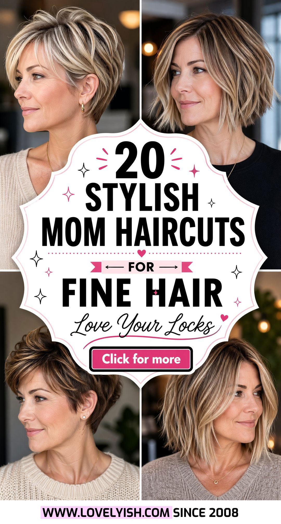 20 Stylish Mom Haircut for Fine Hair Ideas You Will Love - 20 Stylish Mom Haircut for Fine Hair Ideas You Will Love