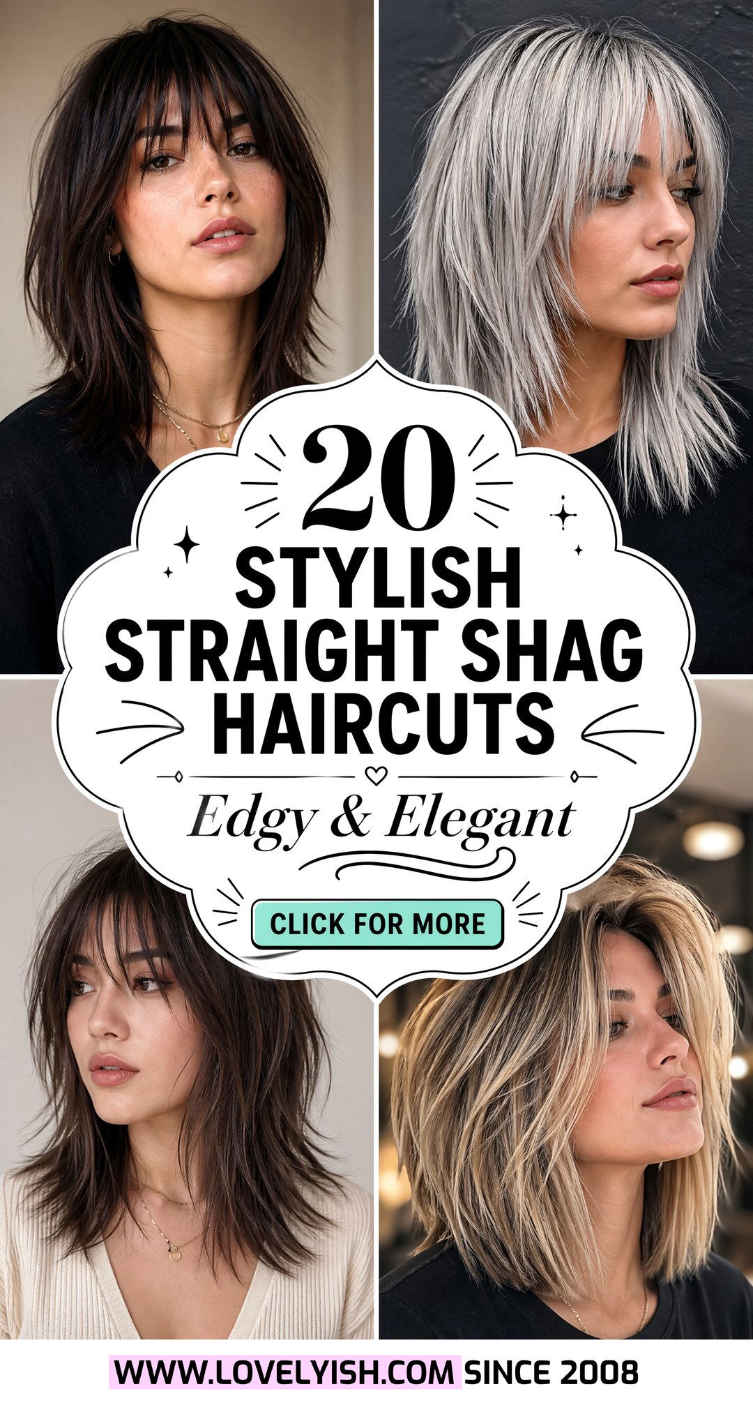 20 Stylish Straight Shag Haircut Ideas for Women Over 50 - 20 Stylish Straight Shag Haircut Ideas for Women Over 50