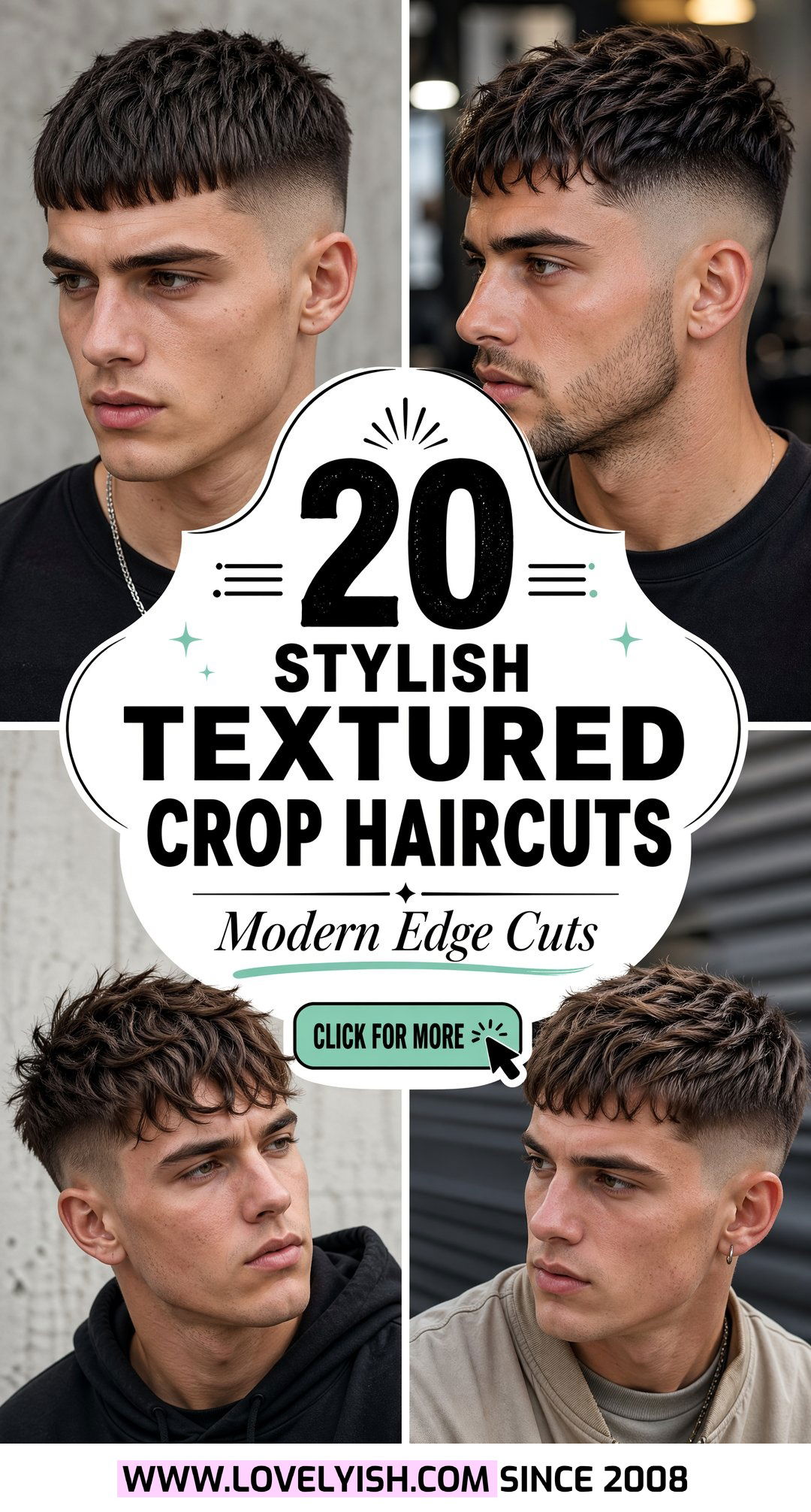 20 Stylish Textured Crop Haircut Ideas for a Modern Edge - 20 Stylish Textured Crop Haircut Ideas for a Modern Edge