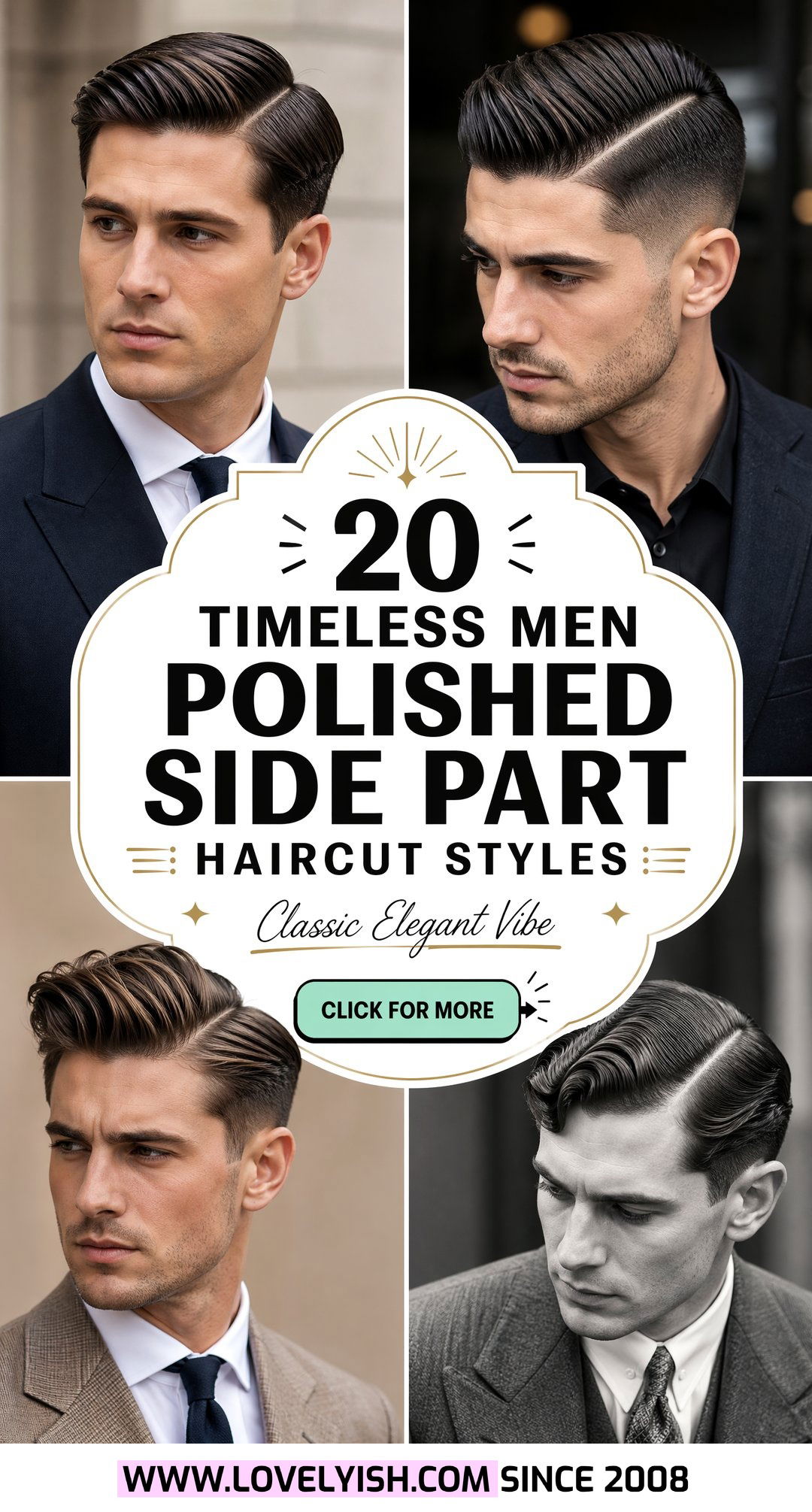 20 Timeless Men Polished Side Part Haircut Styles to Try - 20 Timeless Men Polished Side Part Haircut Styles to Try