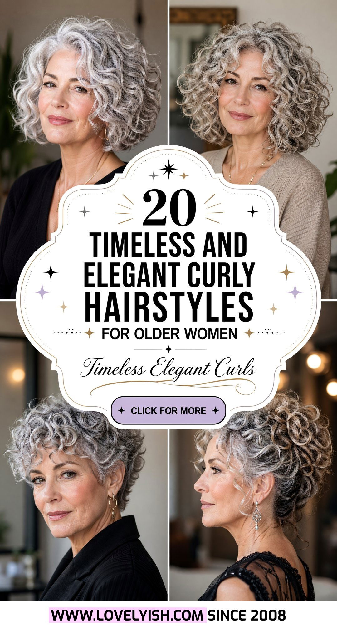 20 Timeless and Elegant Curly Hairstyles for Older Women - 20 Timeless and Elegant Curly Hairstyles for Older Women