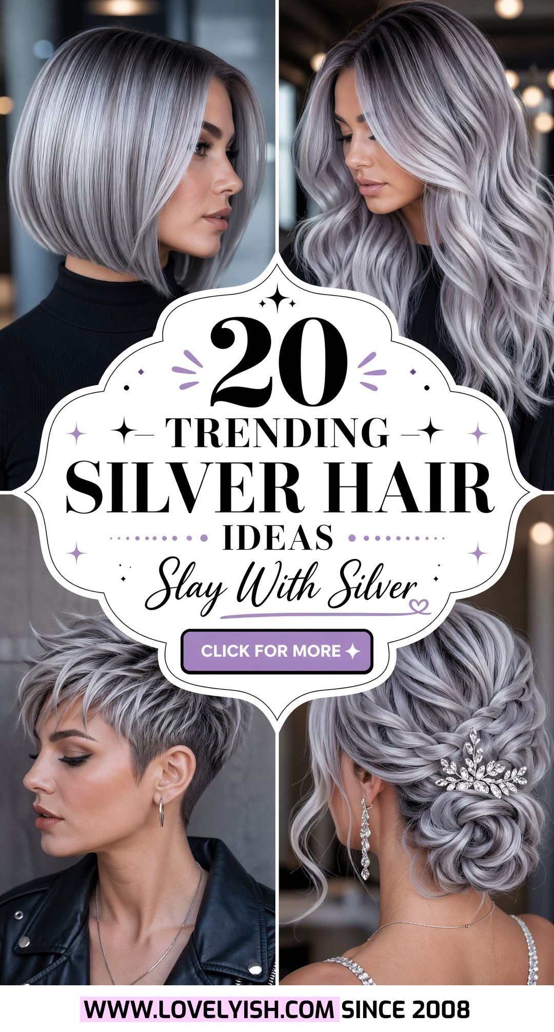 20 Trending Silver Hair Ideas for Women to Slay This Year - 20 Trending Silver Hair Ideas for Women to Slay This Year