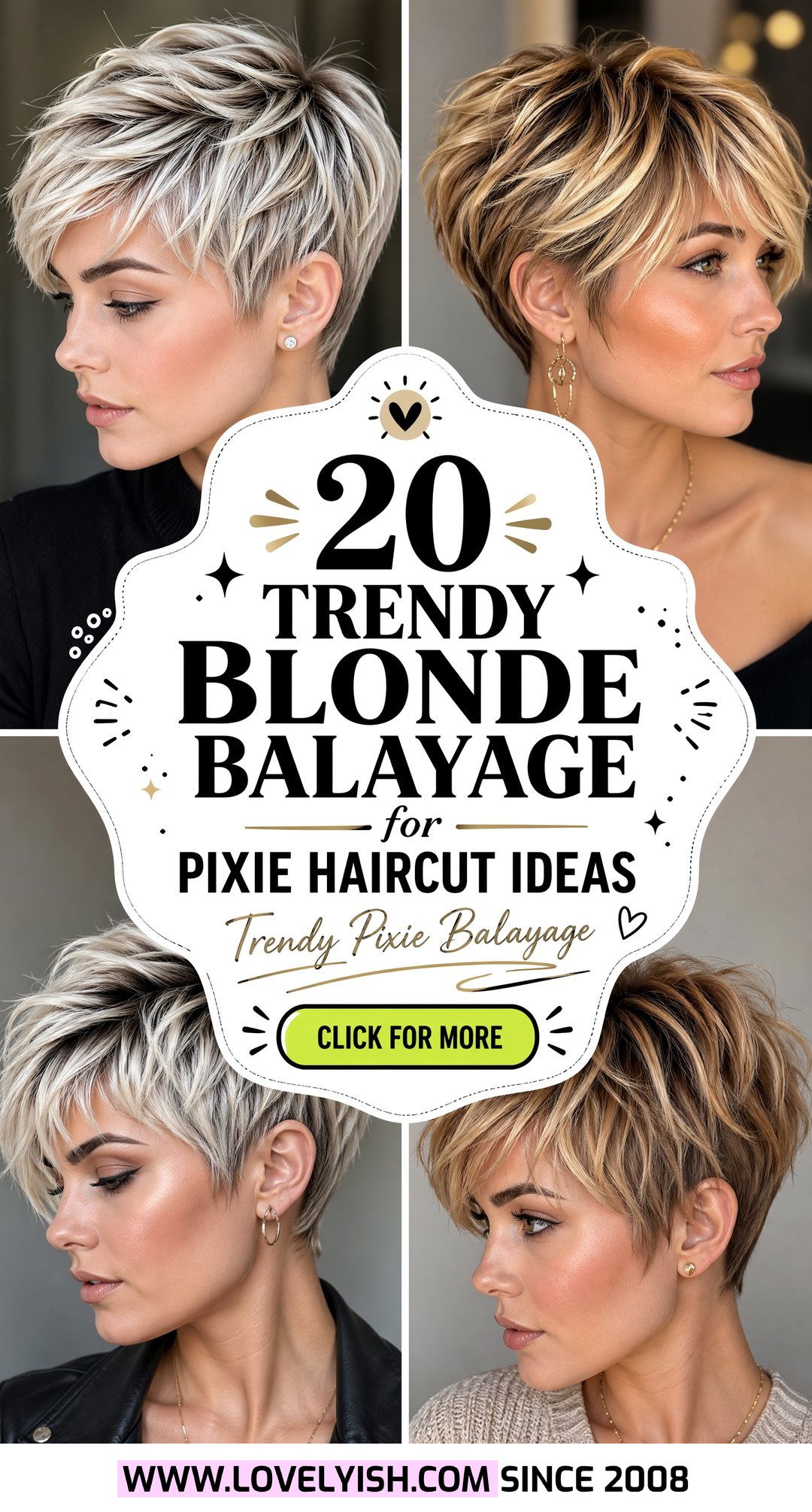 20 Trendy Blonde Balayage for Pixie Haircut Ideas to Try - 20 Trendy Blonde Balayage for Pixie Haircut Ideas to Try