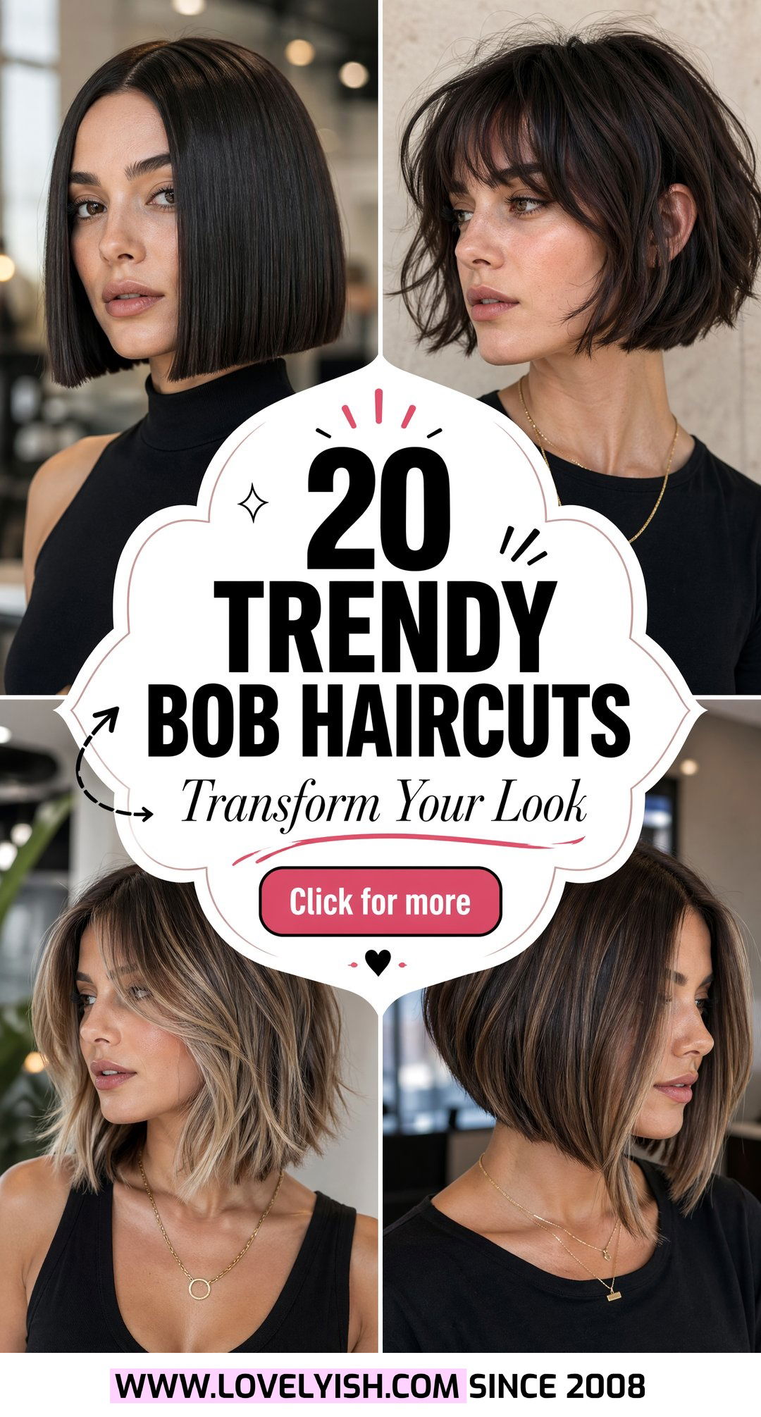 20 Trendy Bob Haircut Ideas to Transform Your Look in 2026 - 20 Trendy Bob Haircut Ideas to Transform Your Look in 2026
