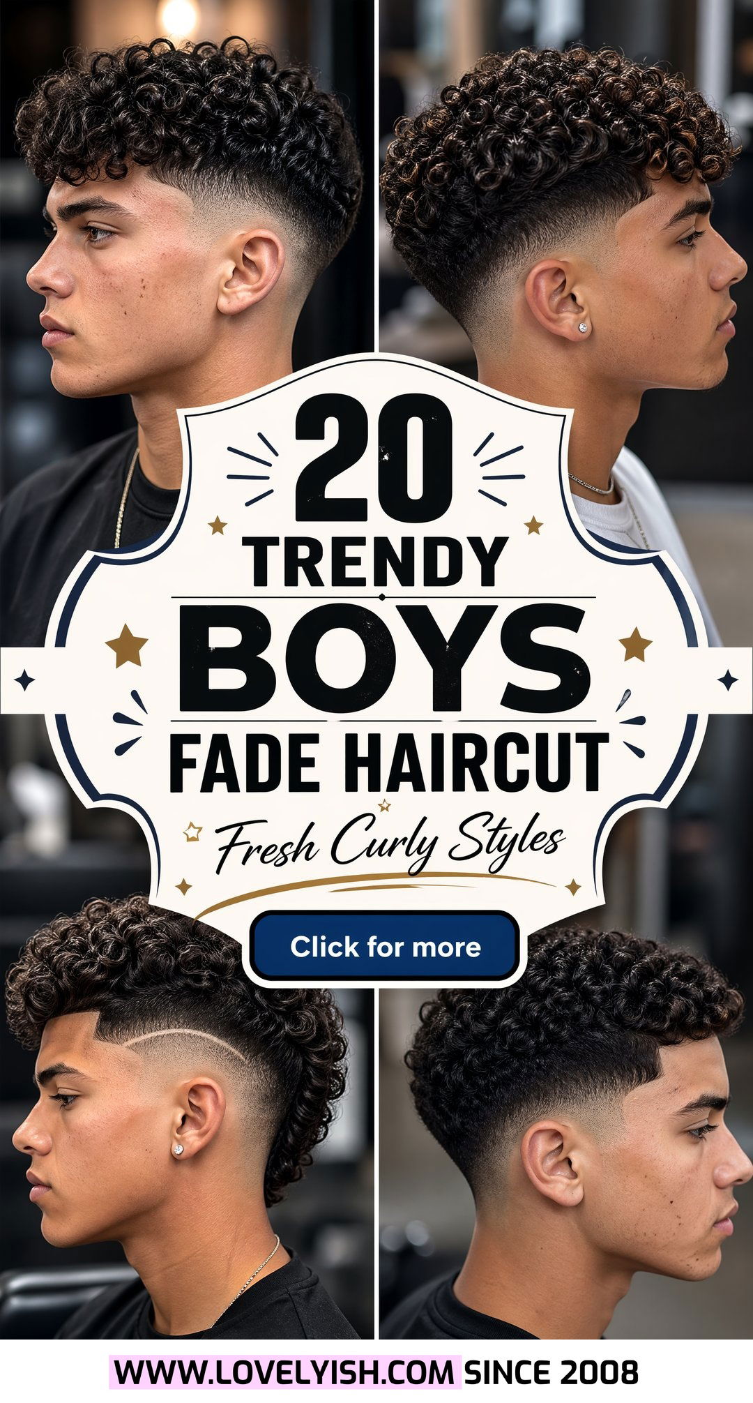 20 Trendy Boys Fade Haircut For Curly Hair Styles Today - 20 Trendy Boys Fade Haircut For Curly Hair Styles Today