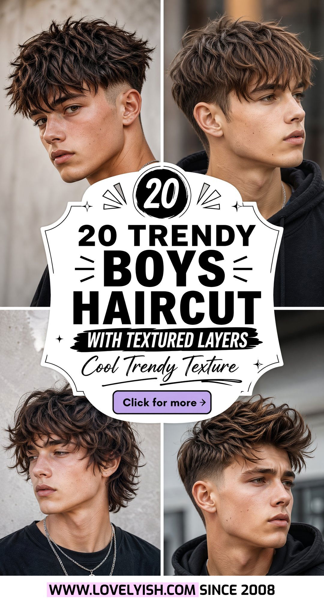 20 Trendy Boys Haircut With Textured Layers For A Cool Look - 20 Trendy Boys Haircut With Textured Layers For A Cool Look