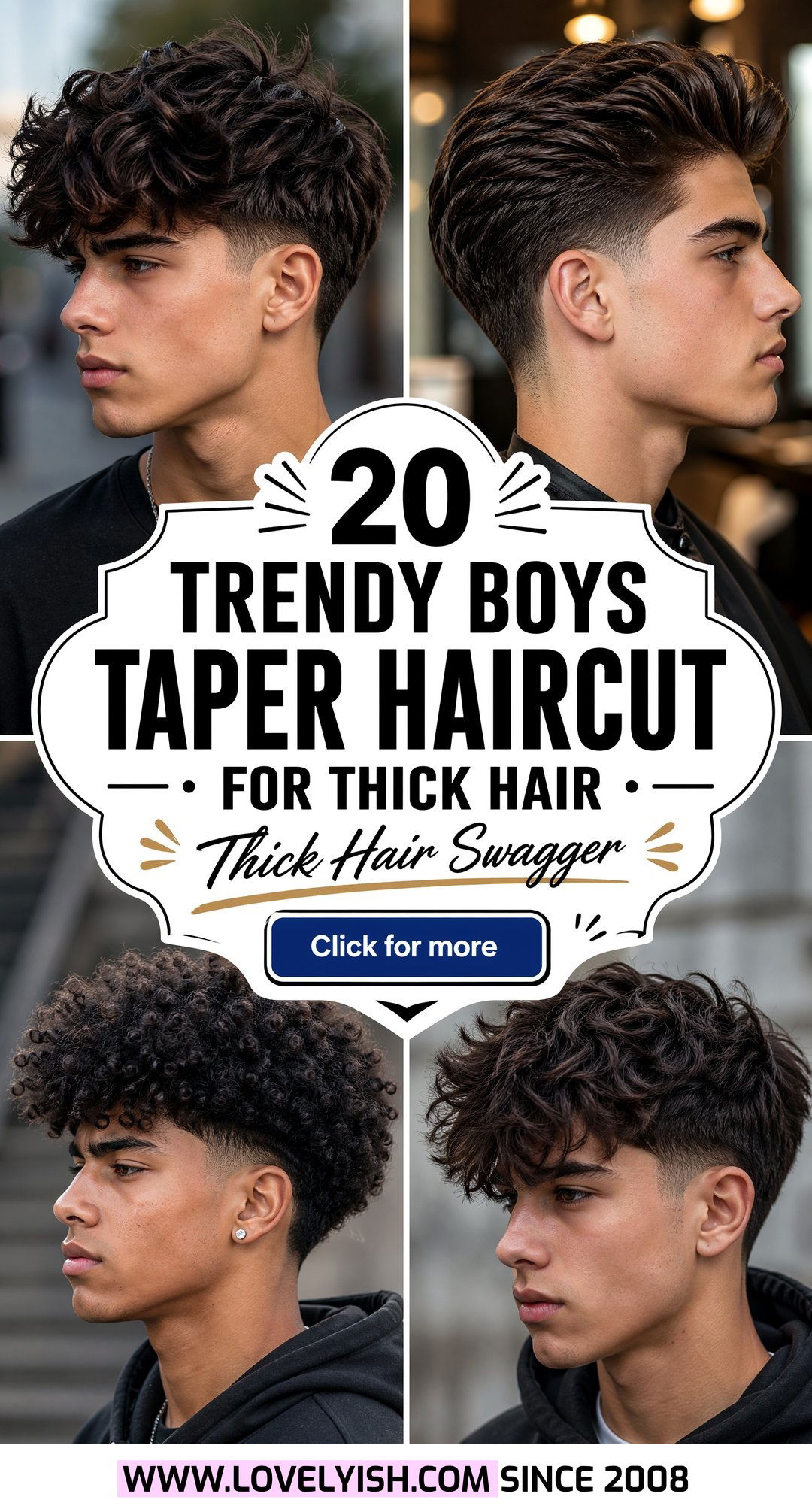 20 Trendy Boys Taper Haircut For Thick Hair Looks to Try - 20 Trendy Boys Taper Haircut For Thick Hair Looks to Try