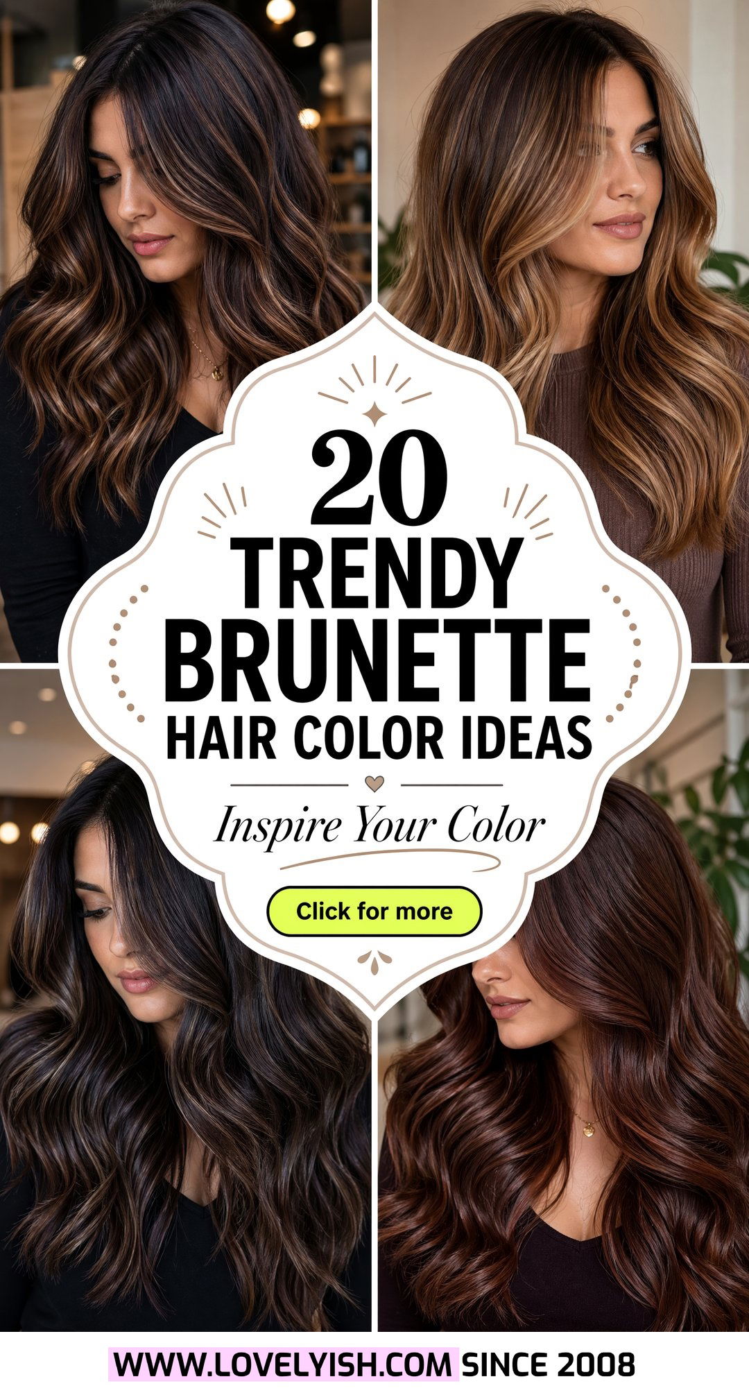 20 Trendy Brunette Hair Color Ideas to Inspire You in 2026 - 20 Trendy Brunette Hair Color Ideas to Inspire You in 2026