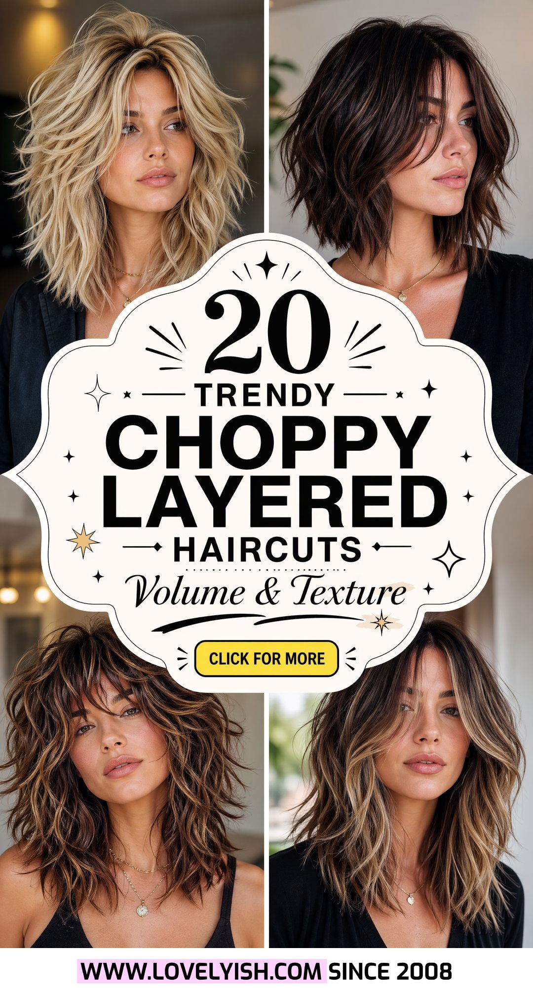 20 Trendy Choppy Layered Haircut Ideas for Instant Volume - 20 Trendy Choppy Layered Haircut Ideas for Instant Volume