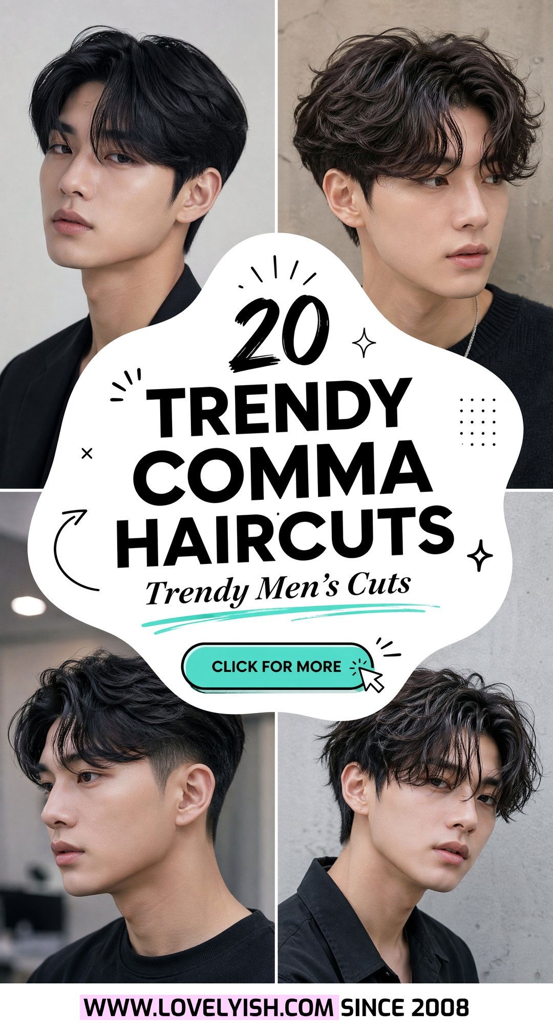 20 Trendy Comma Haircut Styles for Men to Try This Season - 20 Trendy Comma Haircut Styles for Men to Try This Season