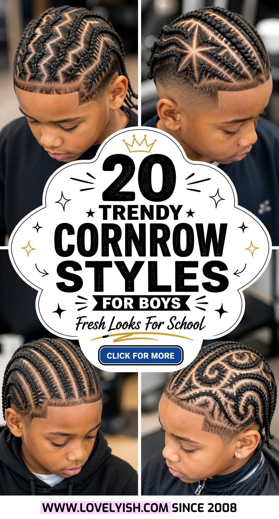 20 Trendy Cornrow Styles For Boys To Rock This School Year - 20 Trendy Cornrow Styles For Boys To Rock This School Year