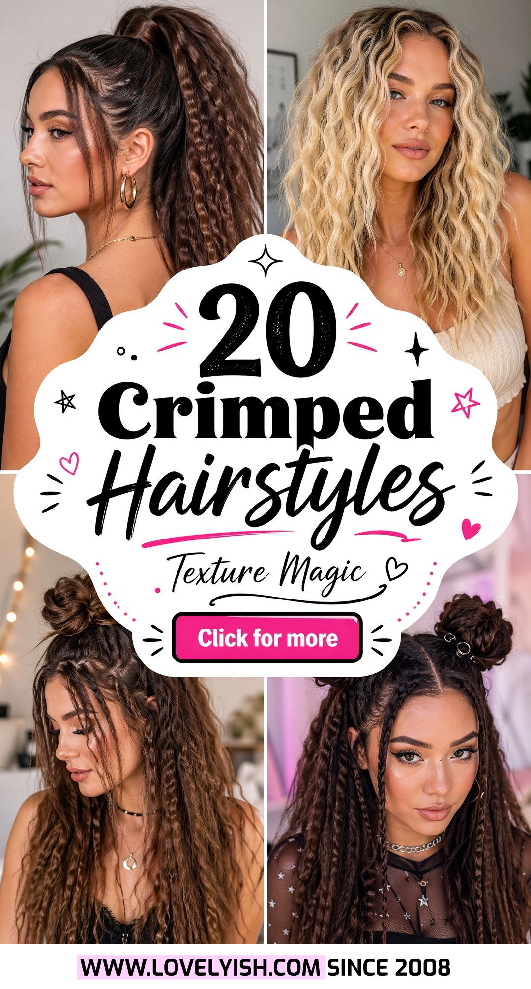 20 Trendy Crimped Hairstyles You Absolutely Must Try Now - 20 Trendy Crimped Hairstyles You Absolutely Must Try Now