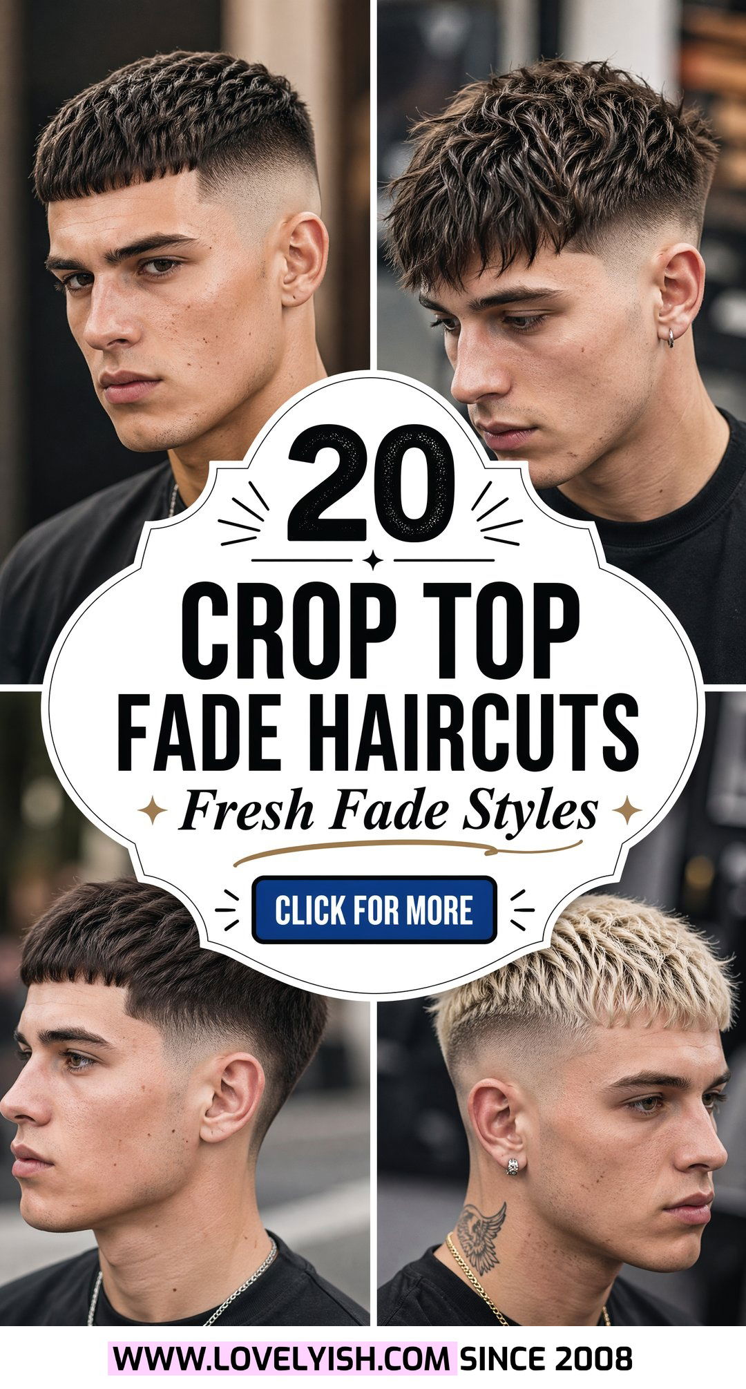 20 Trendy Crop Top Fade Haircut Ideas for a Fresh Look - 20 Trendy Crop Top Fade Haircut Ideas for a Fresh Look