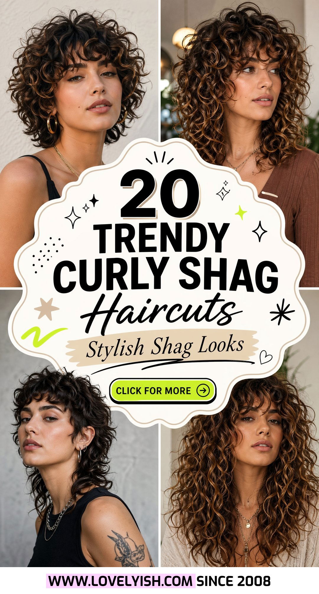 20 Trendy Curly Shag Haircut Ideas for a Stylish New Look - 20 Trendy Curly Shag Haircut Ideas for a Stylish New Look