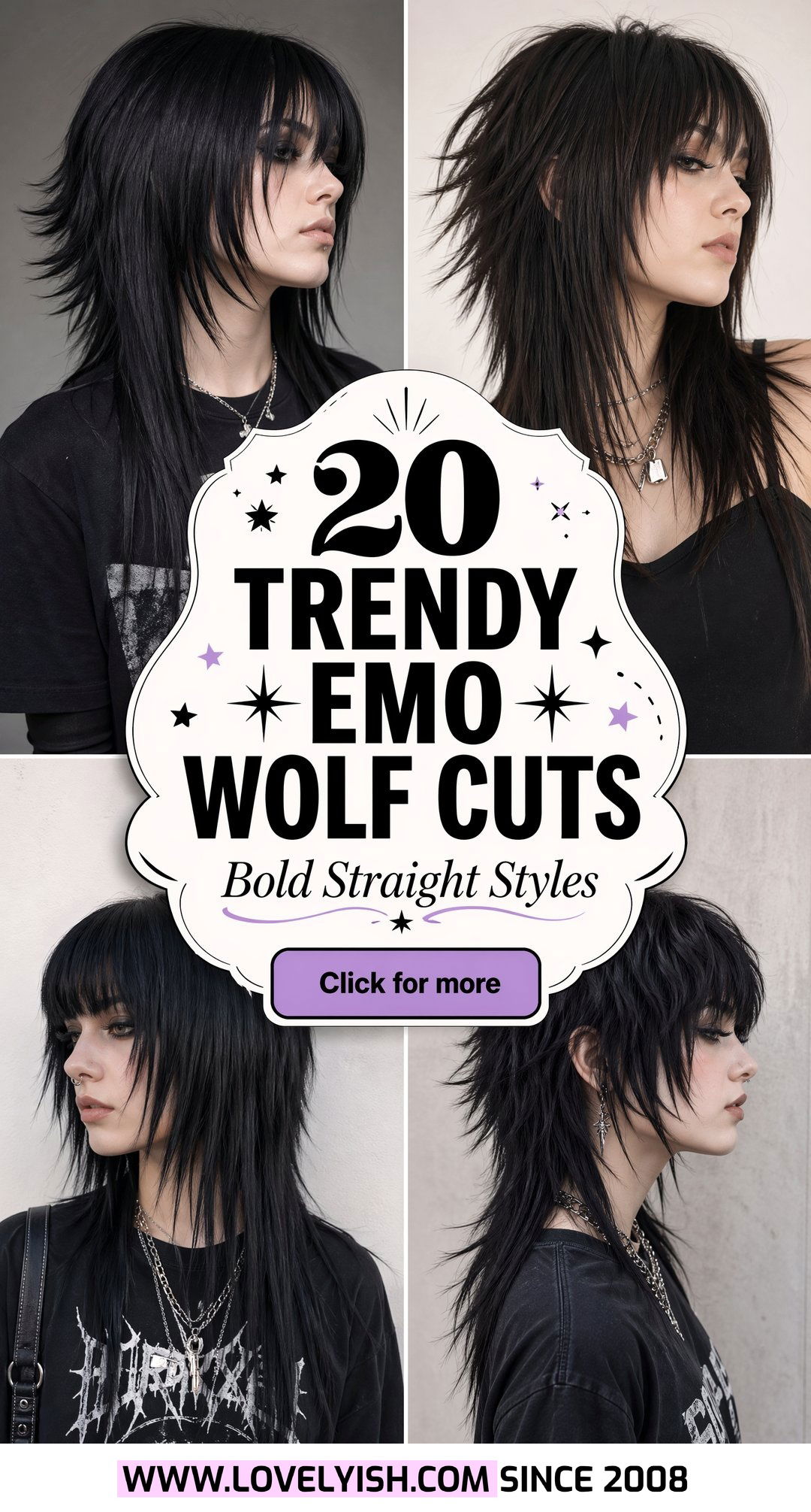 20 Trendy Emo Wolf Cut Ideas for Straight Hair You Must Try - 20 Trendy Emo Wolf Cut Ideas for Straight Hair You Must Try