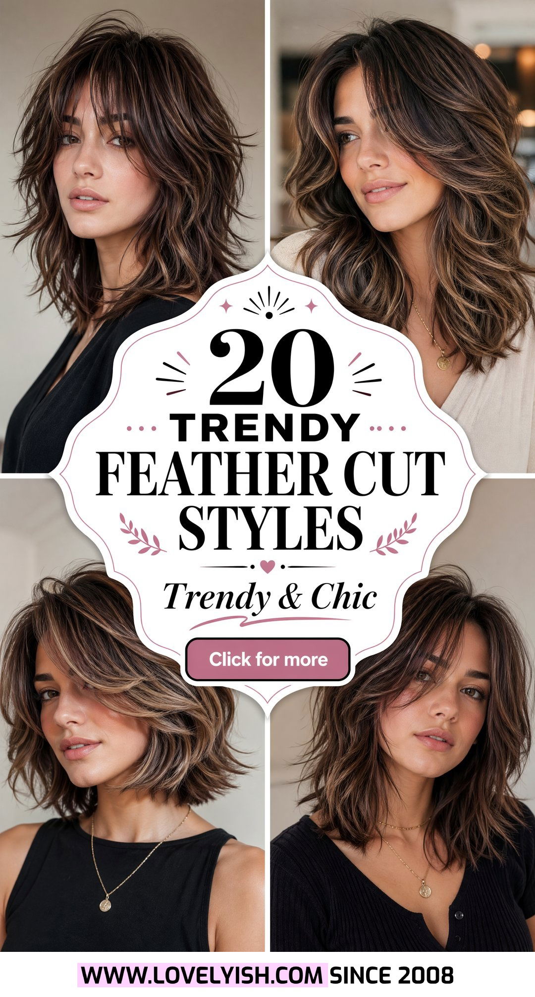 20 Trendy Feather Cut for Medium Hair Styles Youll Love - 20 Trendy Feather Cut for Medium Hair Styles You’ll Love