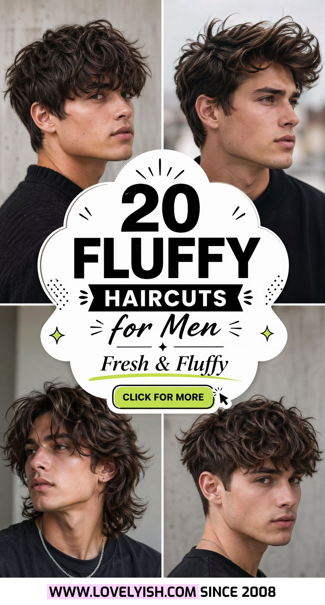 20 Trendy Fluffy Haircuts for Men to Elevate Your Style - 20 Trendy Fluffy Haircuts for Men to Elevate Your Style