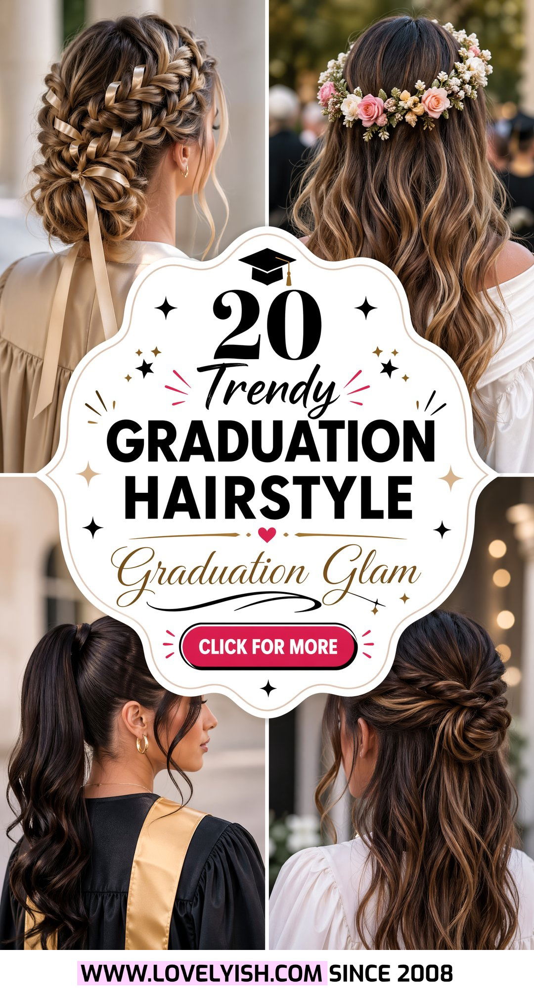 20 Trendy Graduation Hairstyle for Teenage Girls to Try Now - 20 Trendy Graduation Hairstyle for Teenage Girls to Try Now