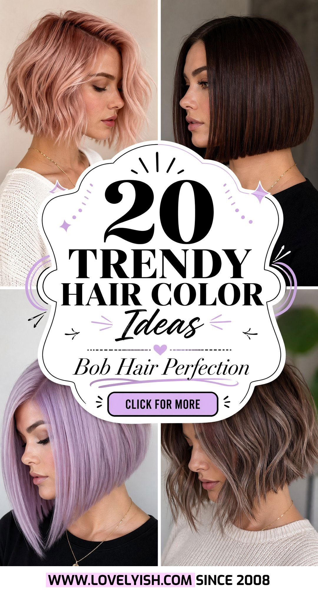 20 Trendy Hair Color Ideas For Short Bob Hair To Try Now - 20 Trendy Hair Color Ideas For Short Bob Hair To Try Now