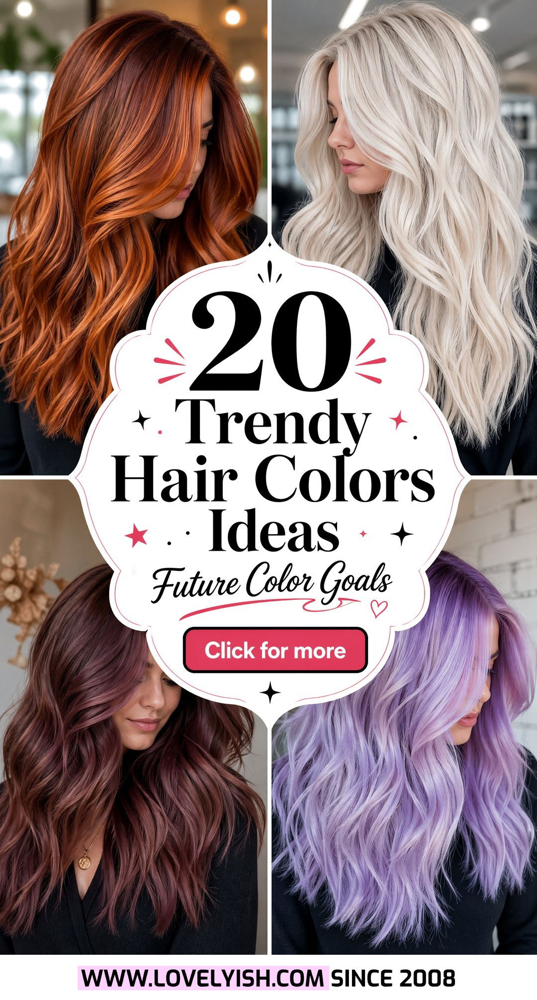20 Trendy Hair Colors for 2026 You Will Absolutely Love - 20 Trendy Hair Colors for 2026 You Will Absolutely Love