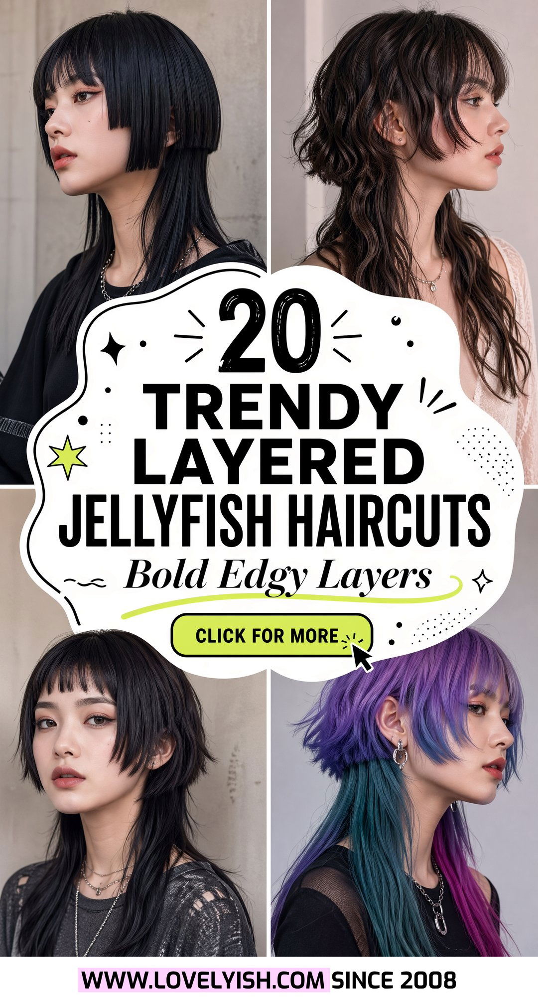 20 Trendy Layered Jellyfish Haircut Ideas for Bold Looks - 20 Trendy Layered Jellyfish Haircut Ideas for Bold Looks