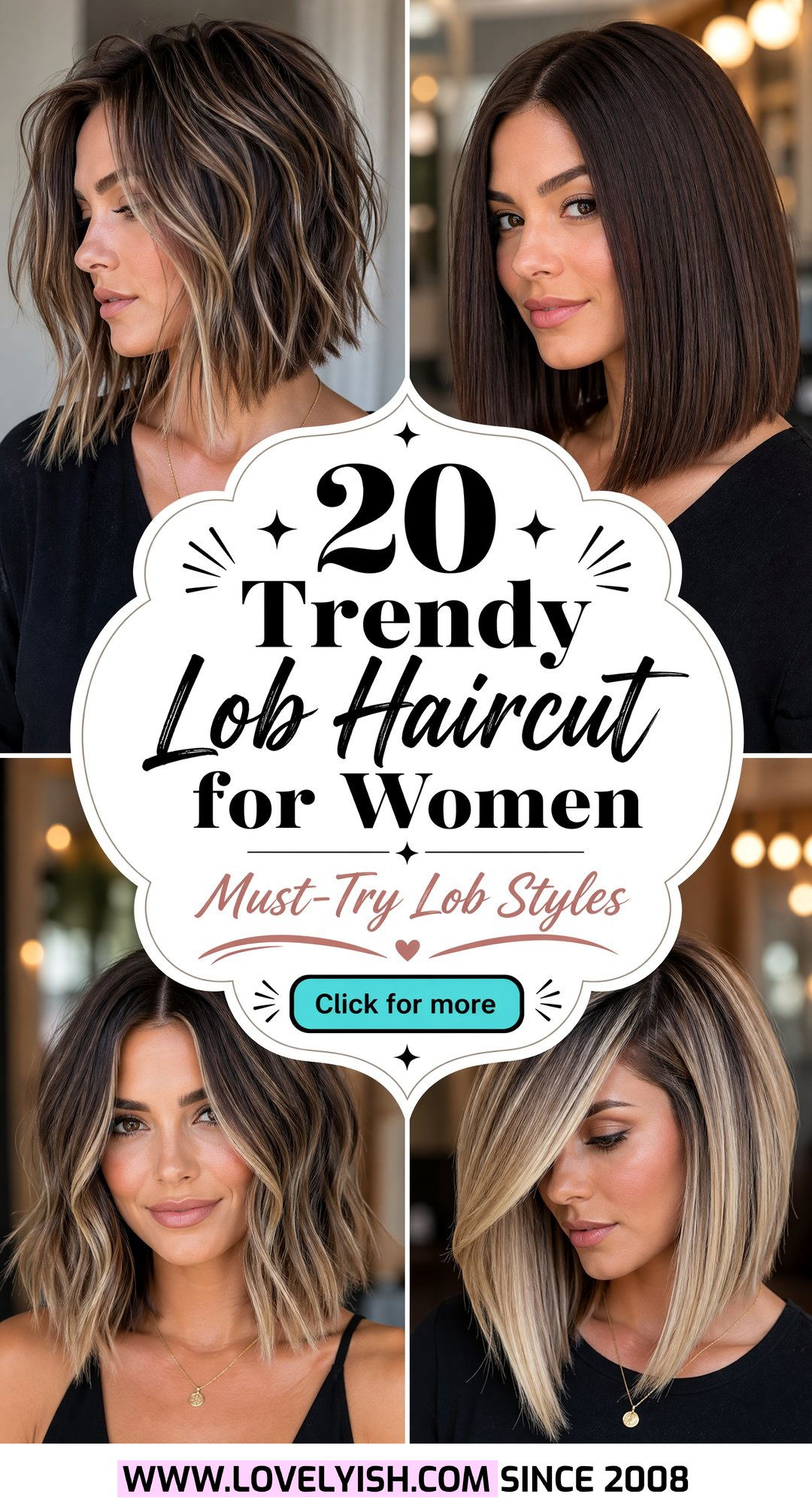 20 Trendy Lob Haircut for Women Must-Try Long Bob Styles - 20 Trendy Lob Haircut for Women: Must-Try Long Bob Styles