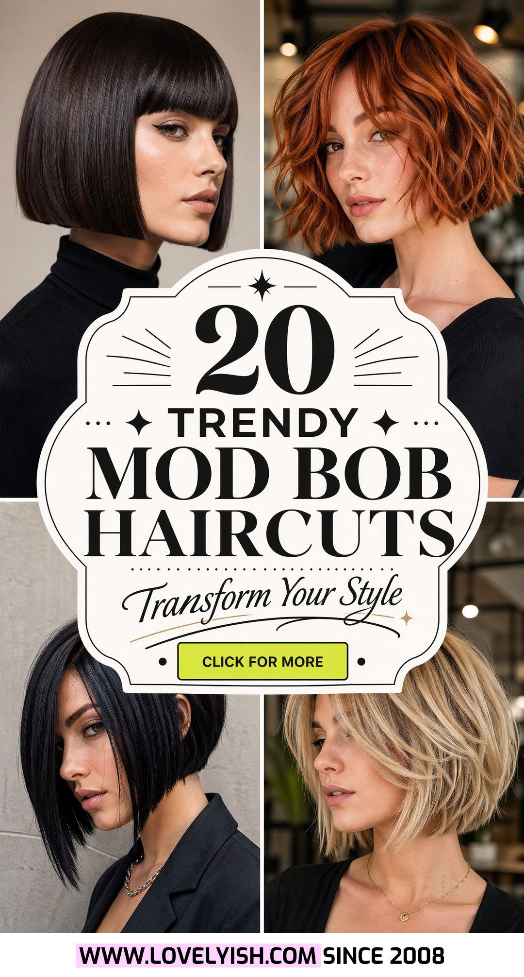 20 Trendy Mod Bob Haircut Ideas to Transform Your Look Now - 20 Trendy Mod Bob Haircut Ideas to Transform Your Look Now
