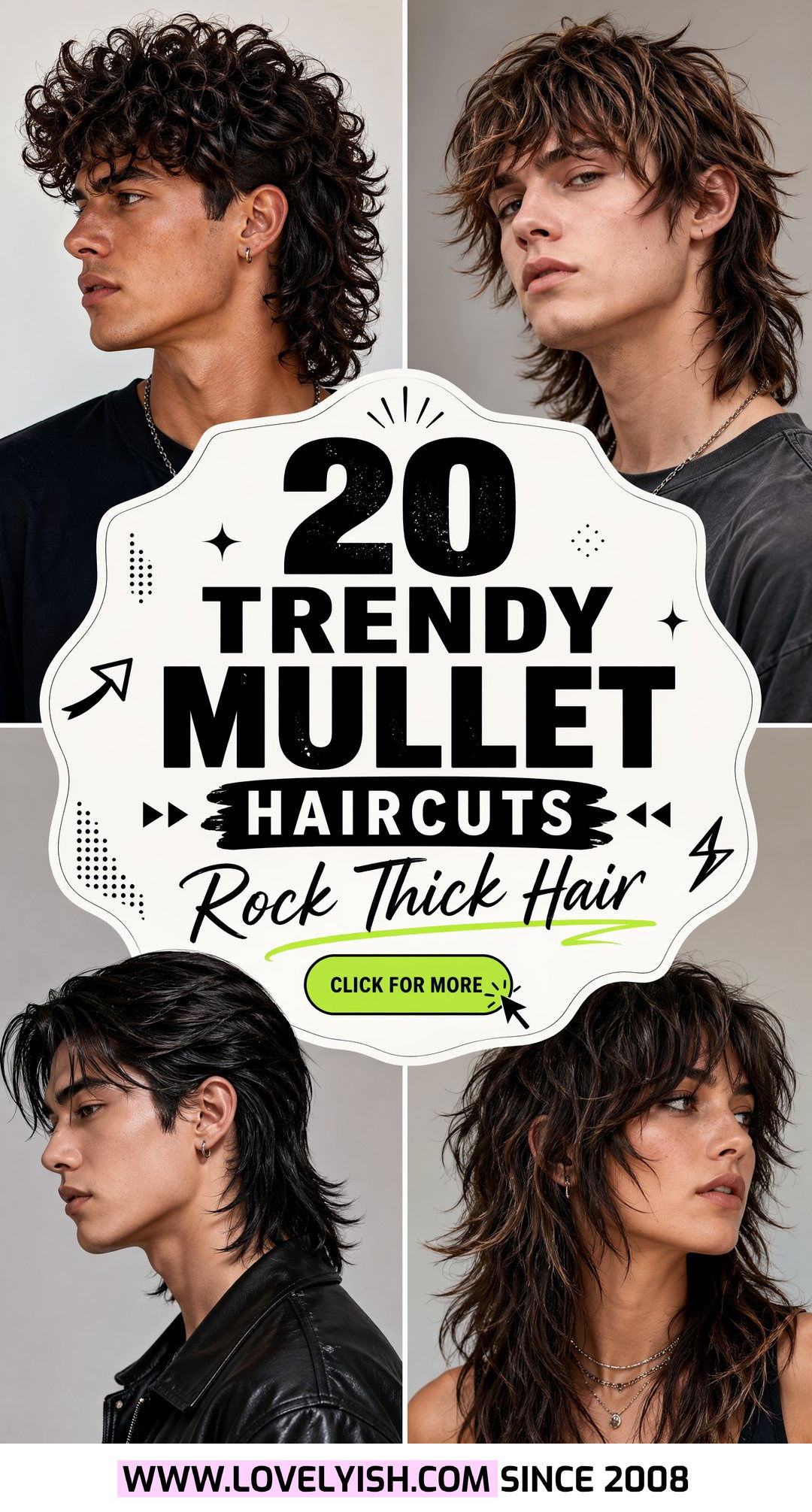 20 Trendy Mullet Haircut Ideas For Women With Thick Hair - 20 Trendy Mullet Haircut Ideas For Women With Thick Hair