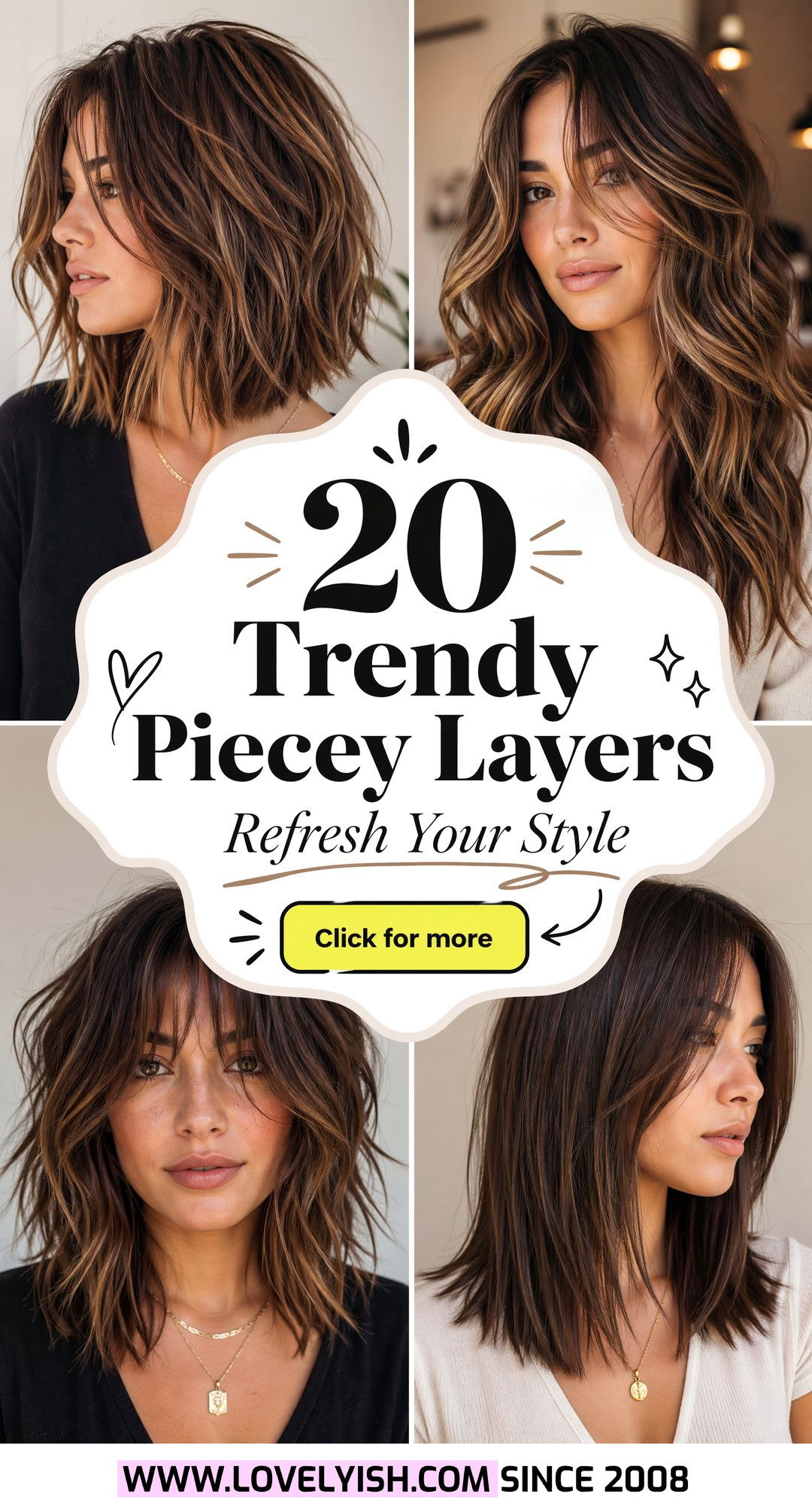 20 Trendy Piecey Layers for Medium Hair to Refresh Your Look - 20 Trendy Piecey Layers for Medium Hair to Refresh Your Look