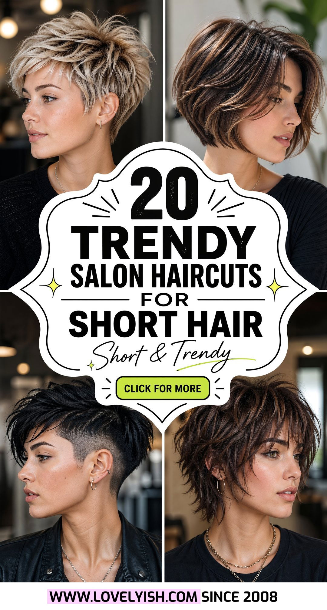 20 Trendy Salon Haircut Ideas for Short Hair You Need Now - 20 Trendy Salon Haircut Ideas for Short Hair You Need Now