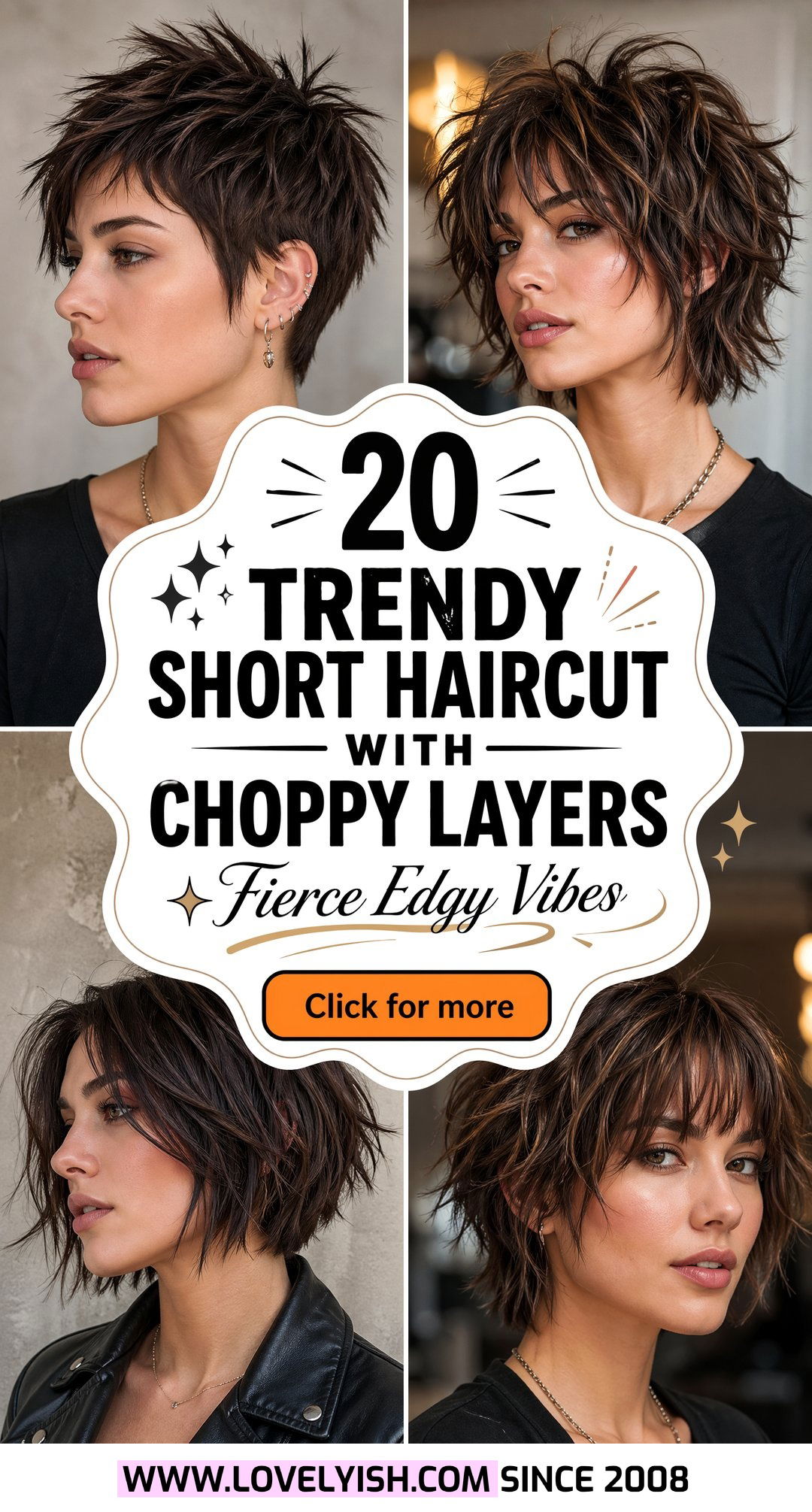 20 Trendy Short Haircut With Choppy Layers for Edgy Style - 20 Trendy Short Haircut With Choppy Layers for Edgy Style