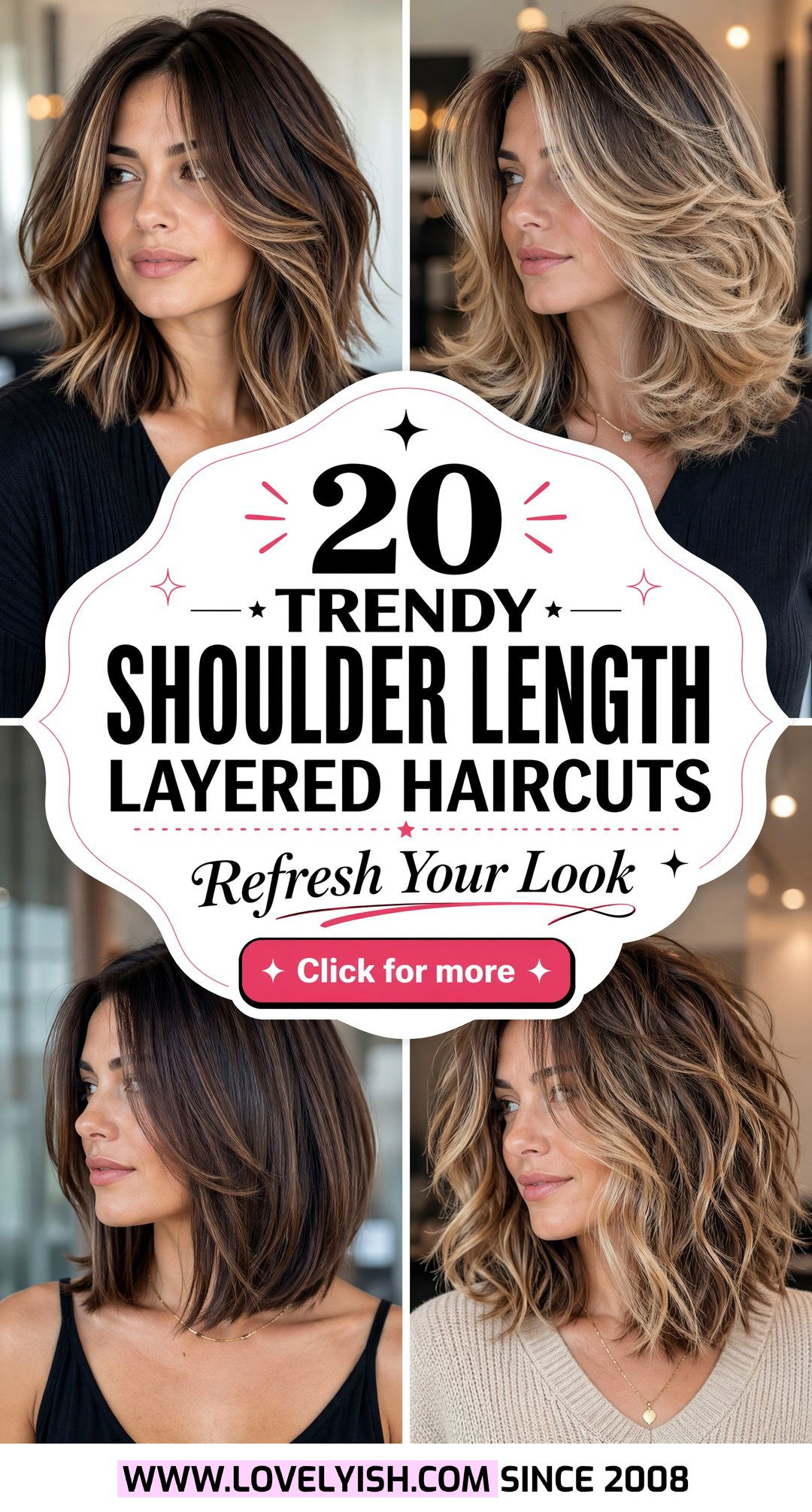 20 Trendy Shoulder Length Layered Haircuts You Need to Try - 20 Trendy Shoulder Length Layered Haircuts You Need to Try