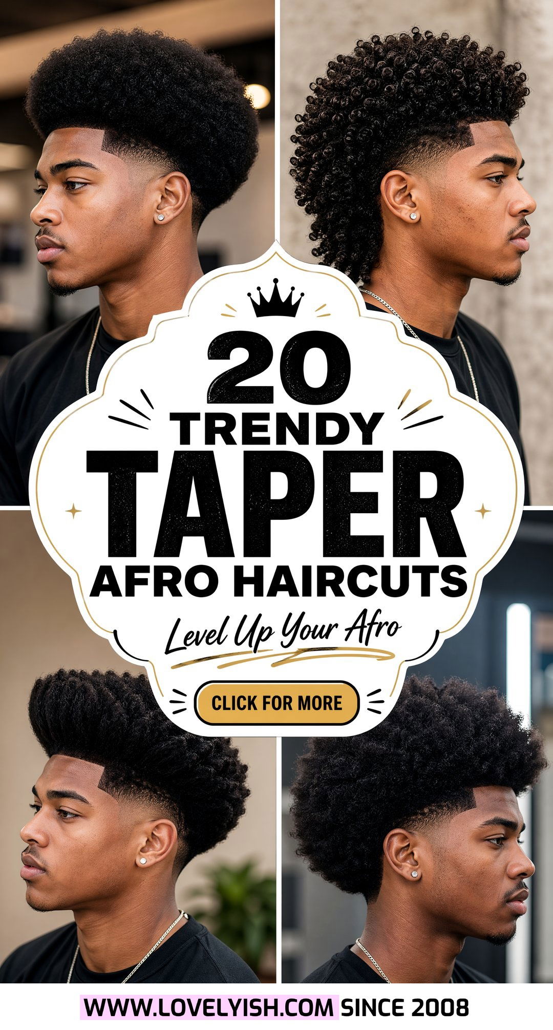 20 Trendy Taper Afro Haircut Men Need to Try This Year - 20 Trendy Taper Afro Haircut Men Need to Try This Year