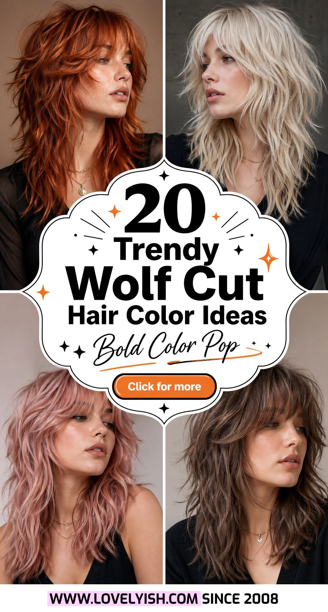 20 Trendy Wolf Cut Hair Color Ideas for a Bold New Look - 20 Trendy Wolf Cut Hair Color Ideas for a Bold New Look
