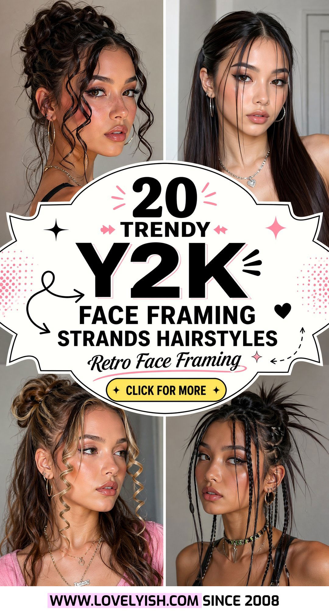 20 Trendy Y2K Face Framing Strands Hairstyle Ideas to Try Now - 20 Trendy Y2K Face Framing Strands Hairstyle Ideas to Try Now
