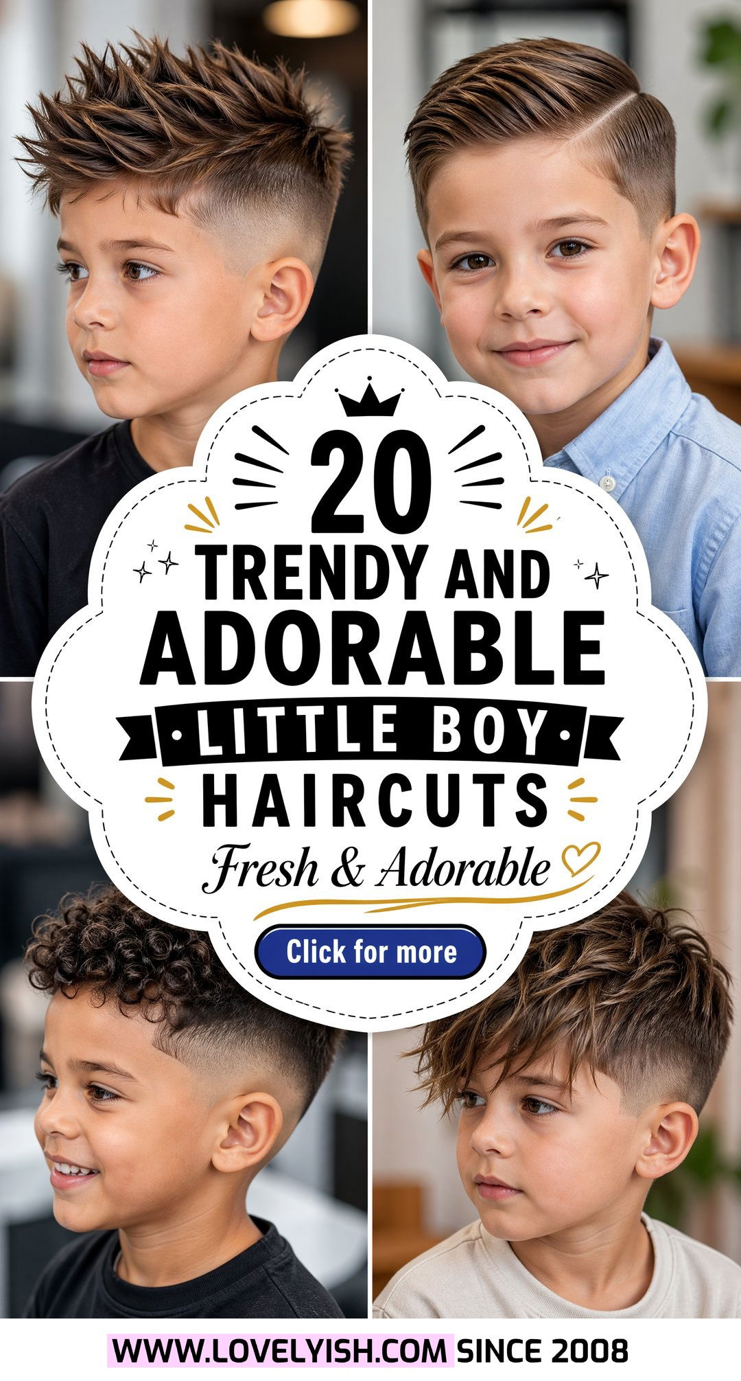 20 Trendy and Adorable Little Boy Haircuts for a Fresh Look - 20 Trendy and Adorable Little Boy Haircuts for a Fresh Look