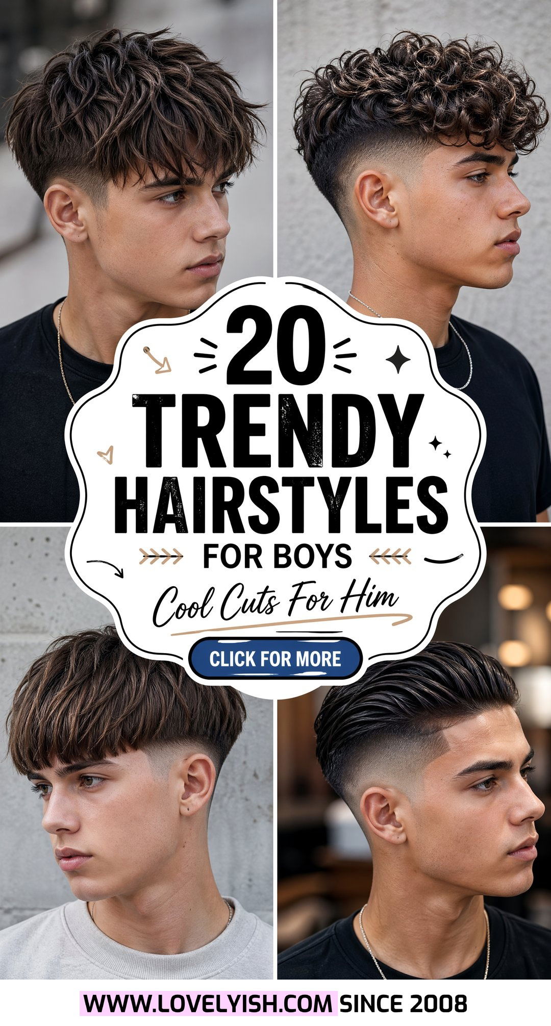 20 Trendy and Cool Hairstyles for Boys to Rock Right Now - 20 Trendy and Cool Hairstyles for Boys to Rock Right Now