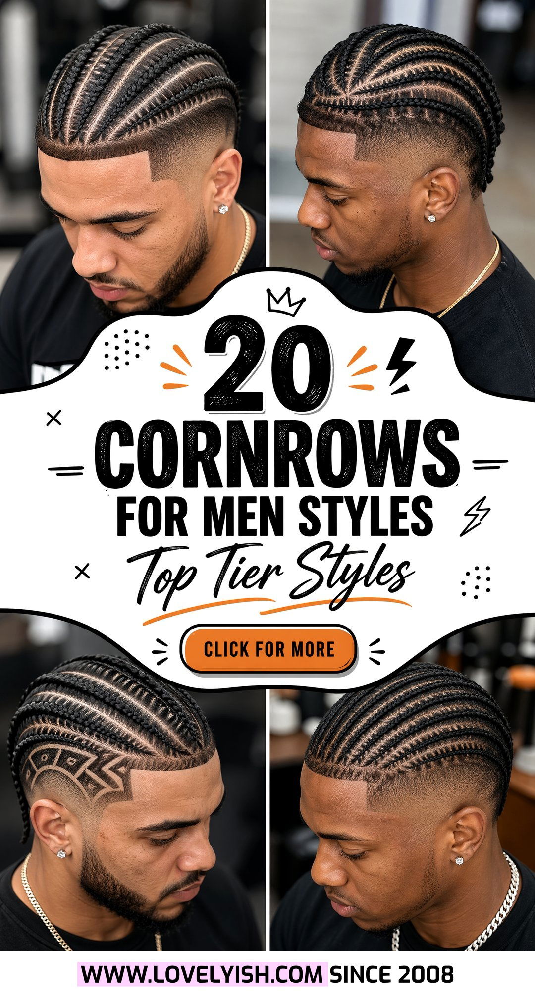 20 Ultimate Cornrows for Men with Fade Styles to Try Now - 20 Ultimate Cornrows for Men with Fade Styles to Try Now