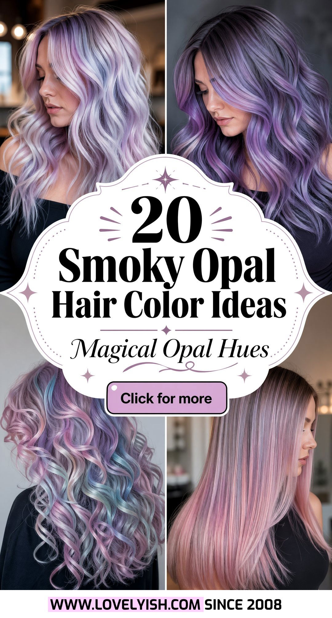 20 Unbelievably Stunning Smoky Opal Hair Color Ideas to Try - 20 Unbelievably Stunning Smoky Opal Hair Color Ideas to Try