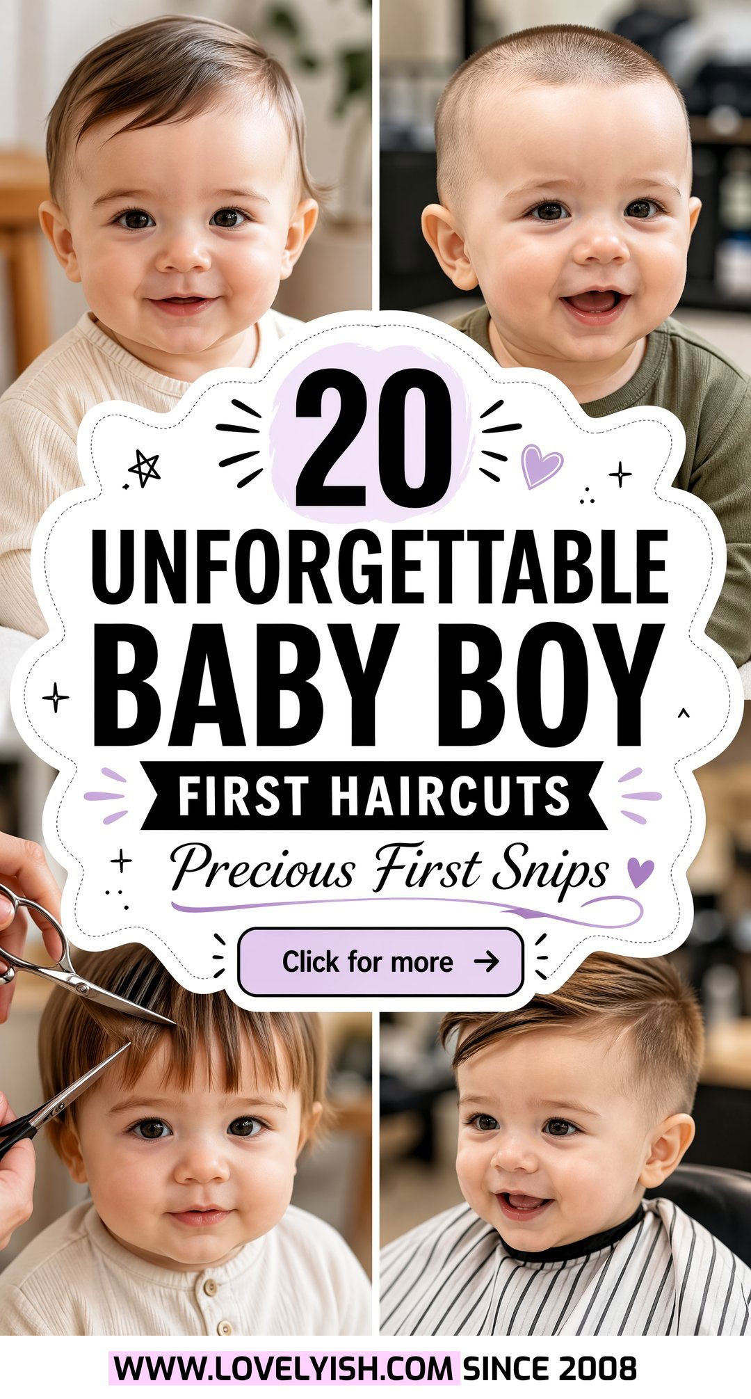 20 Unforgettable Baby Boy First Haircut Ideas to Save for the Album - 20 Unforgettable Baby Boy First Haircut Ideas to Save for the Album