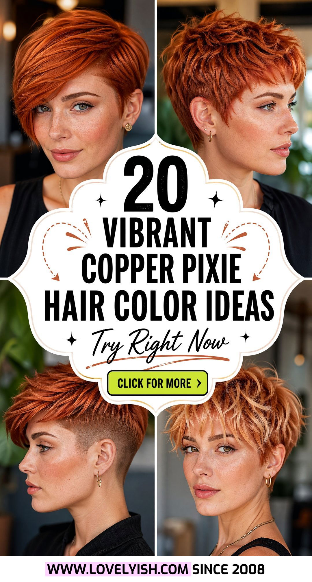 20 Vibrant Copper Pixie Hair Color Ideas to Try Right Now - 20 Vibrant Copper Pixie Hair Color Ideas to Try Right Now
