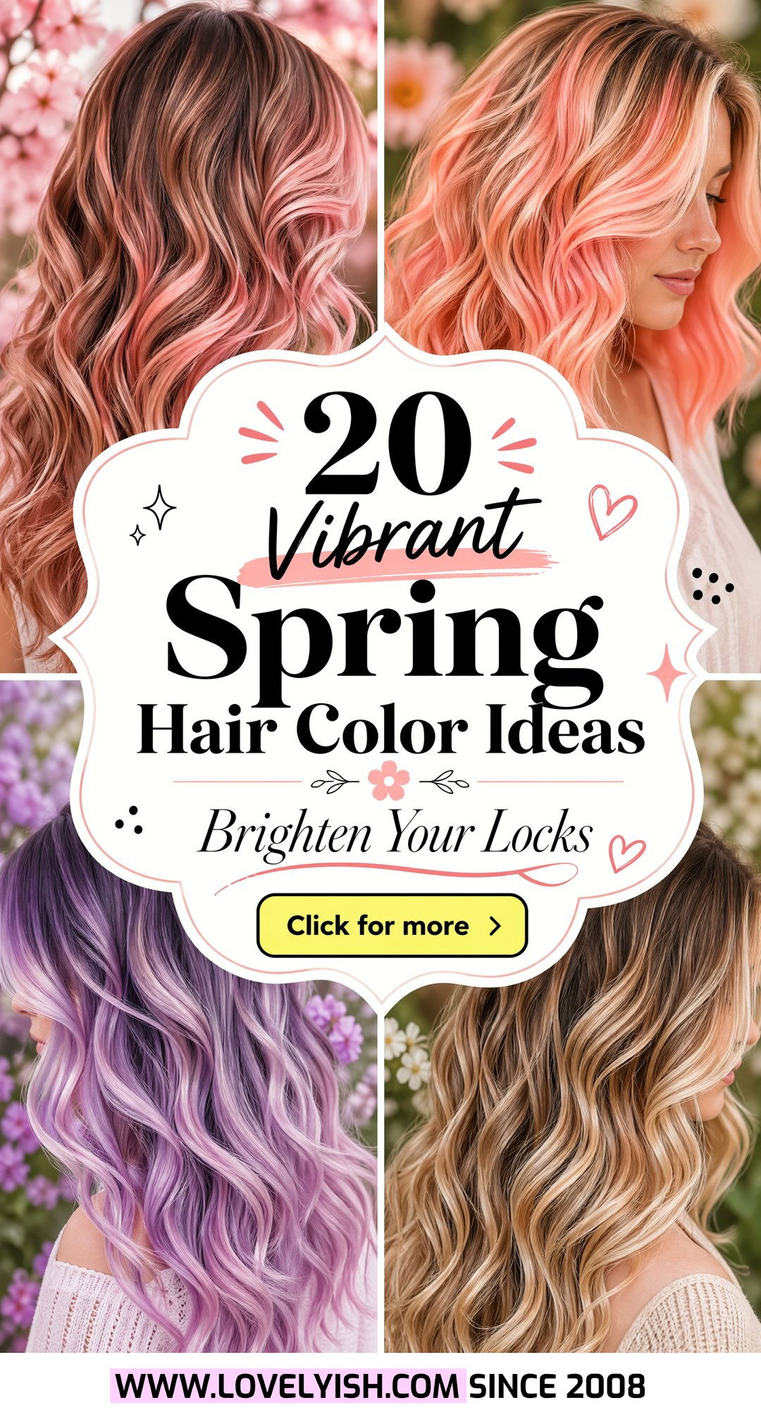 20 Vibrant Spring Hair Color Ideas to Brighten Your Look - 20 Vibrant Spring Hair Color Ideas to Brighten Your Look
