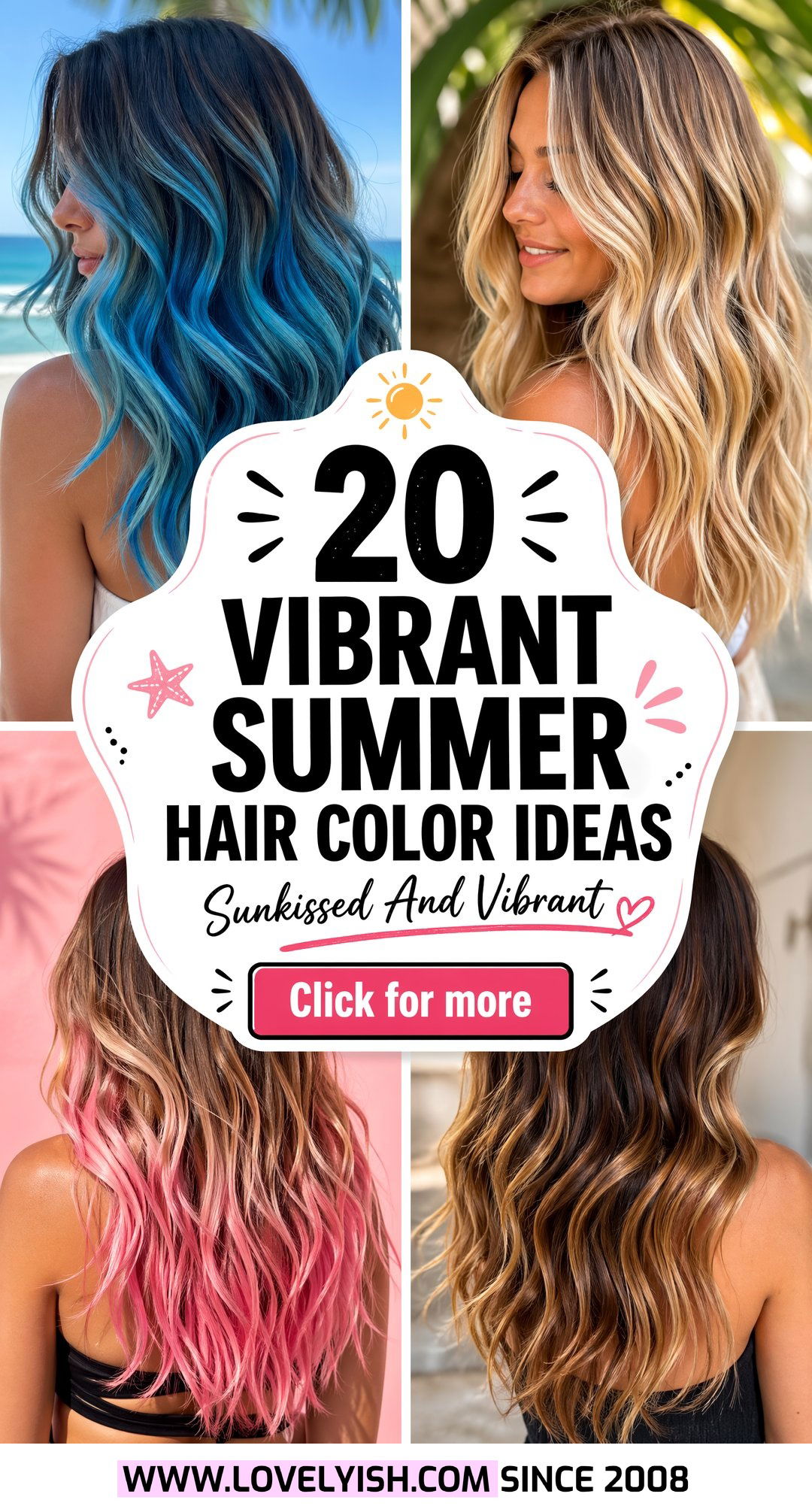 20 Vibrant Summer Hair Color Ideas for a Fresh New Look - 20 Vibrant Summer Hair Color Ideas for a Fresh New Look