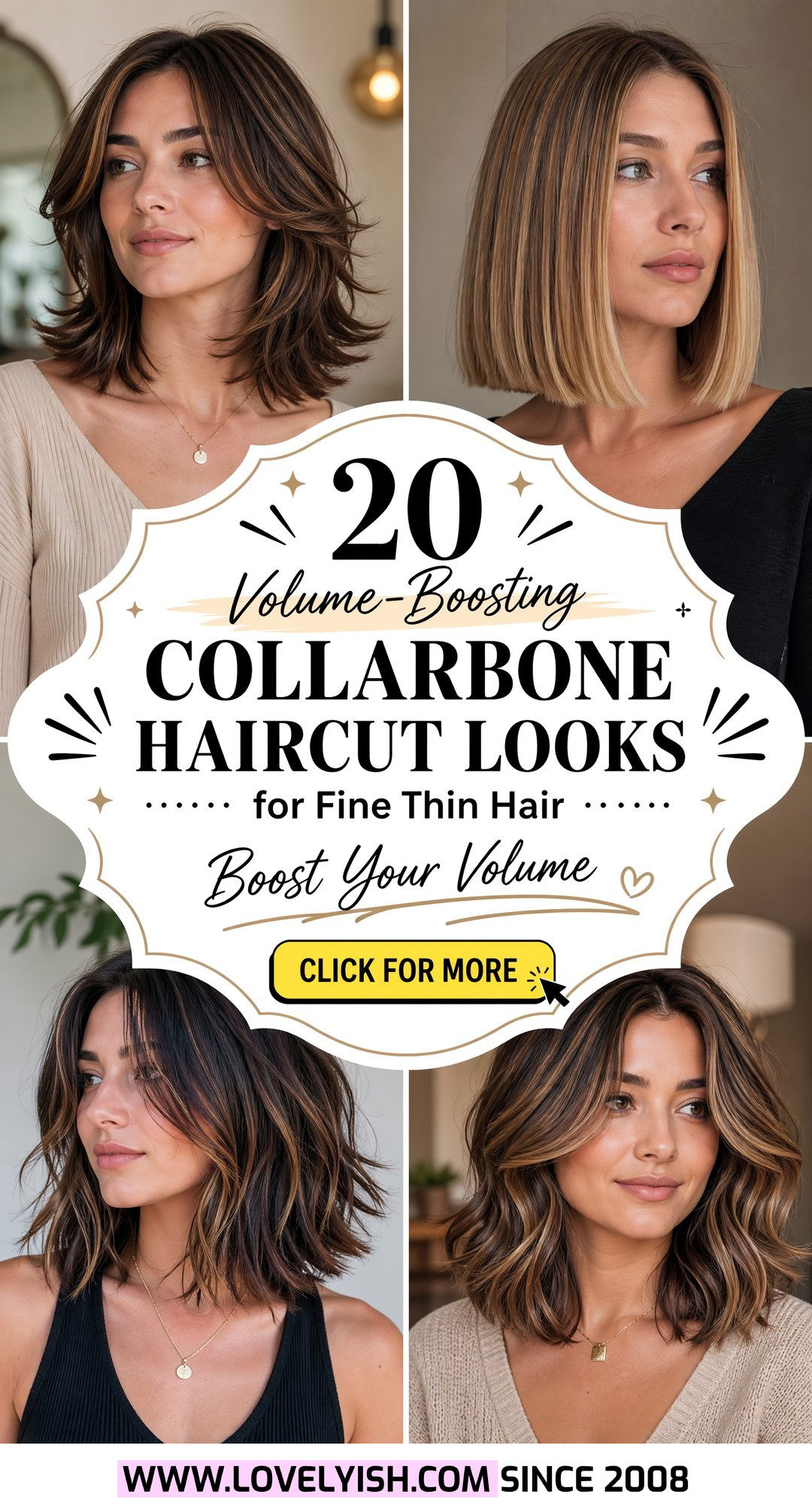 20 Volume-Boosting Collarbone Haircut Looks for Fine Thin Hair - 20 Volume-Boosting Collarbone Haircut Looks for Fine Thin Hair